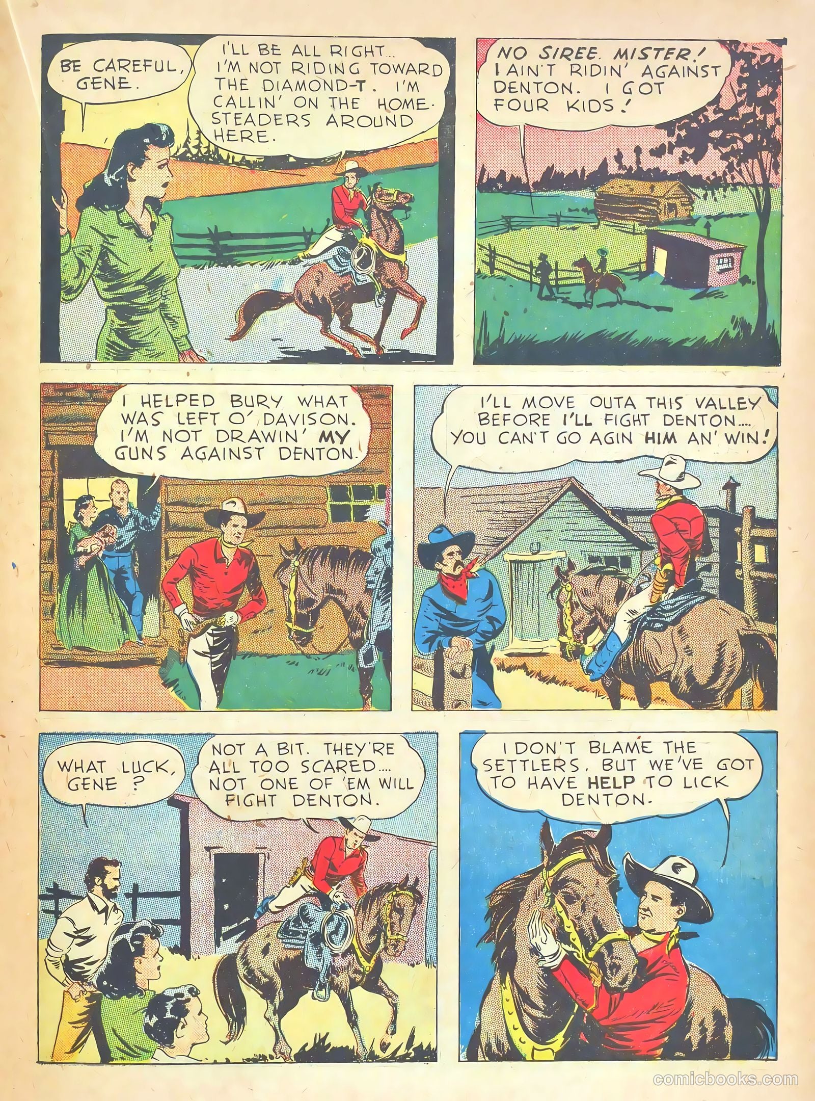 Gene Autry Comics #9 (1943) — page 43 of 68
