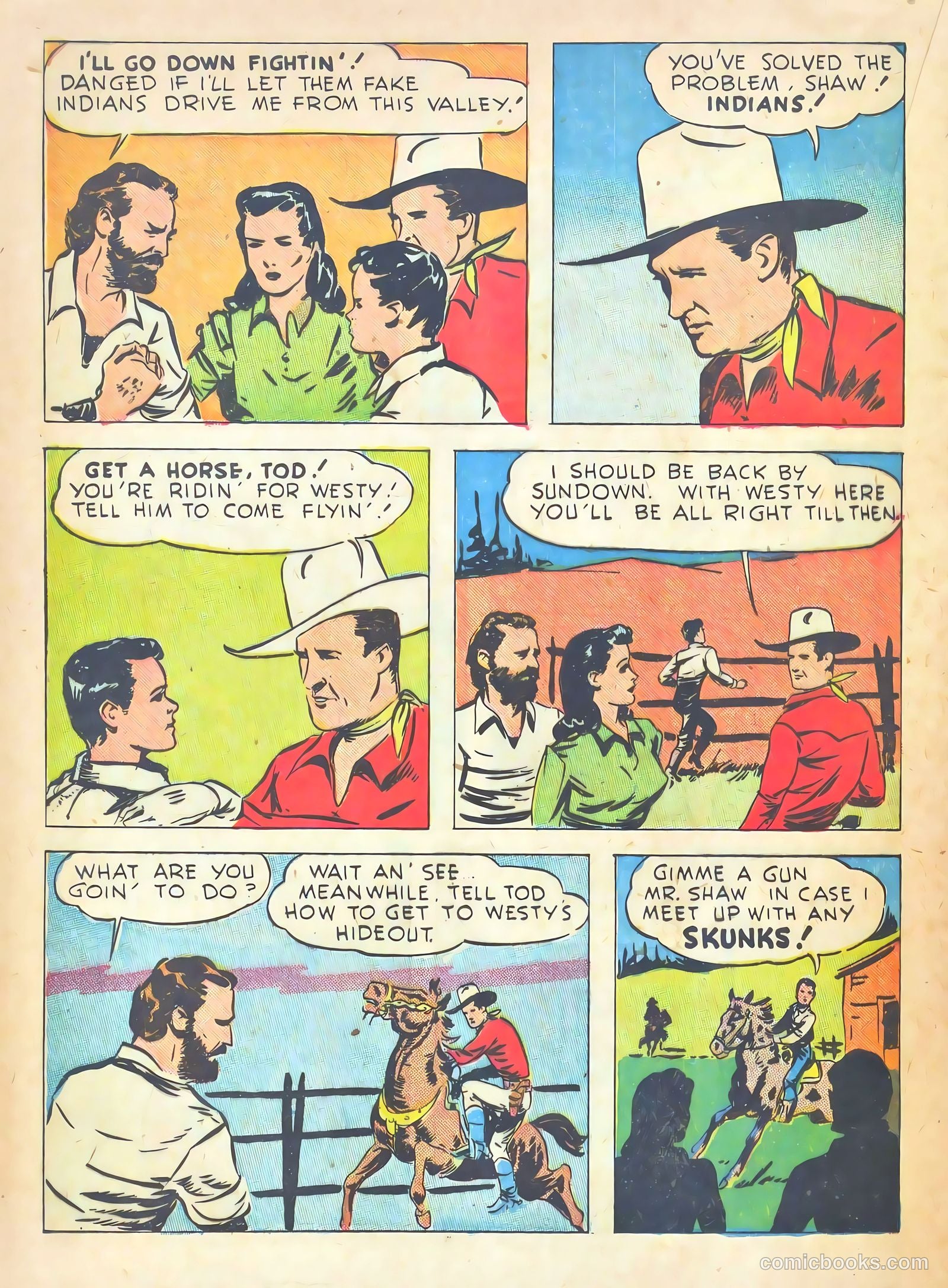 Gene Autry Comics #9 (1943) — page 44 of 68