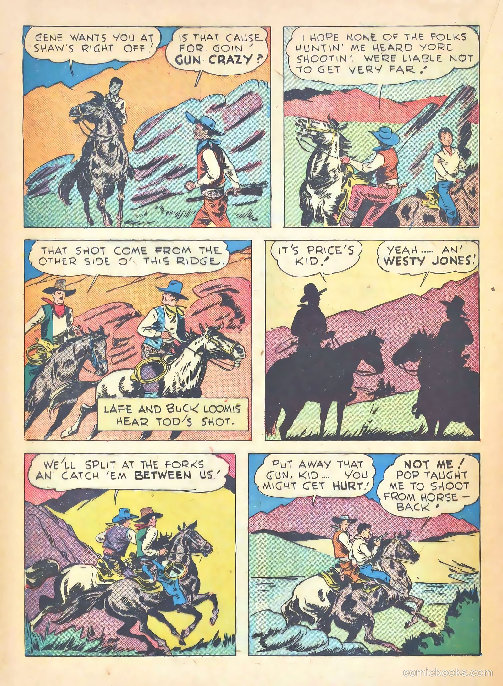 Gene Autry Comics #9 (1943) — page 46 of 68