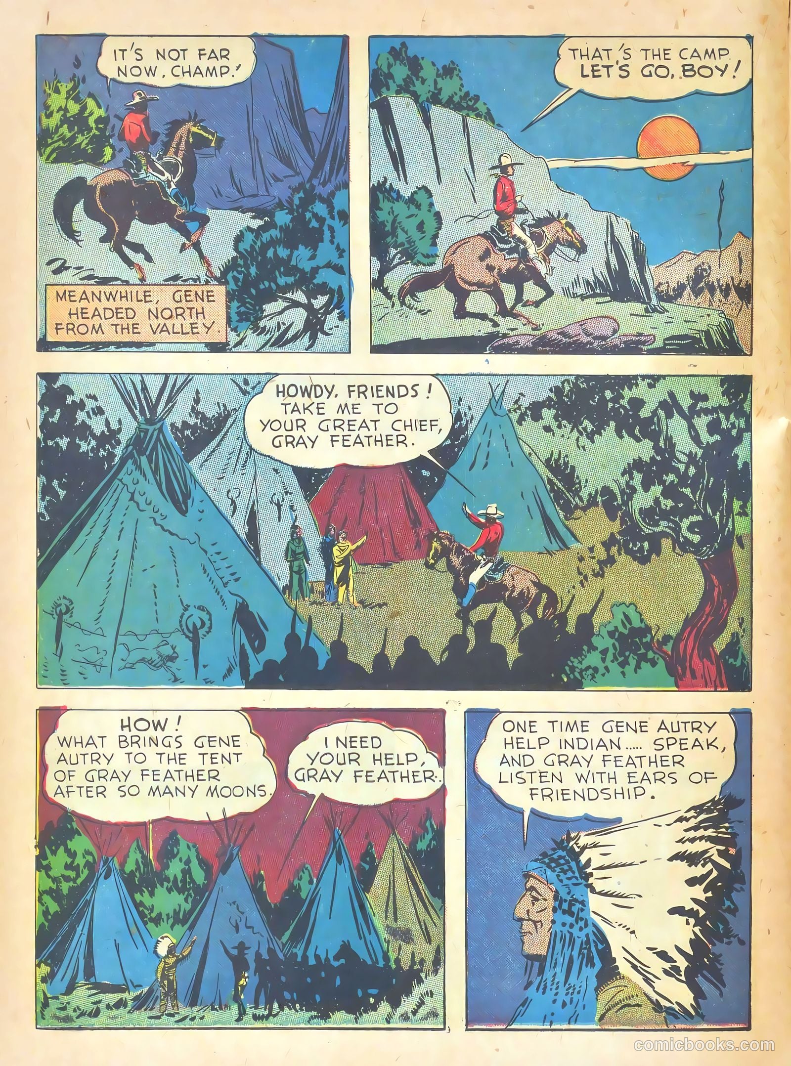 Gene Autry Comics #9 (1943) — page 48 of 68