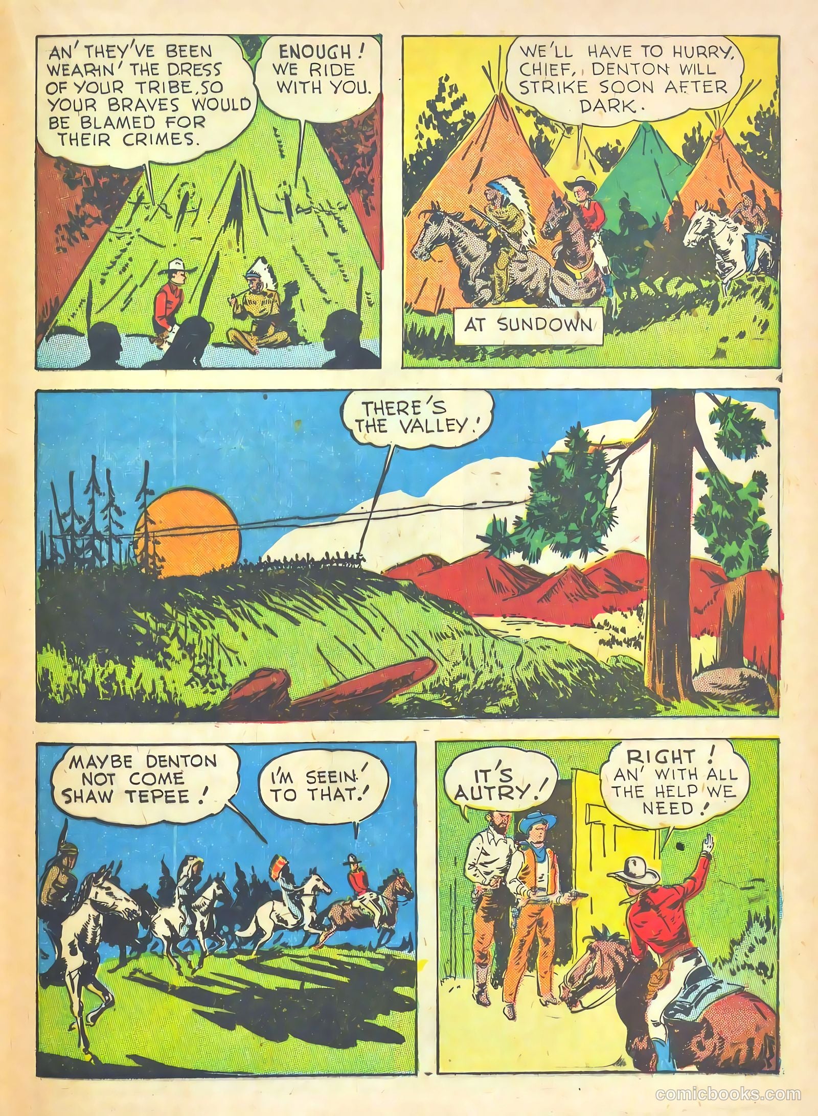 Gene Autry Comics #9 (1943) — page 49 of 68