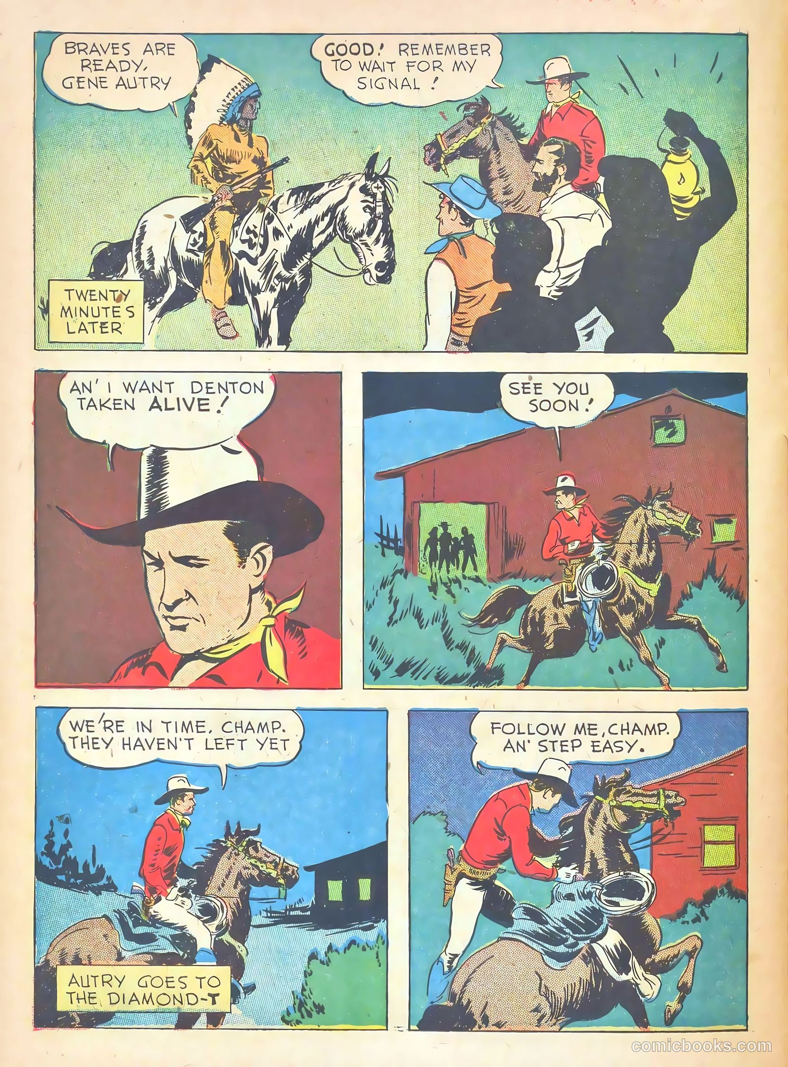 Gene Autry Comics #9 (1943) — page 50 of 68
