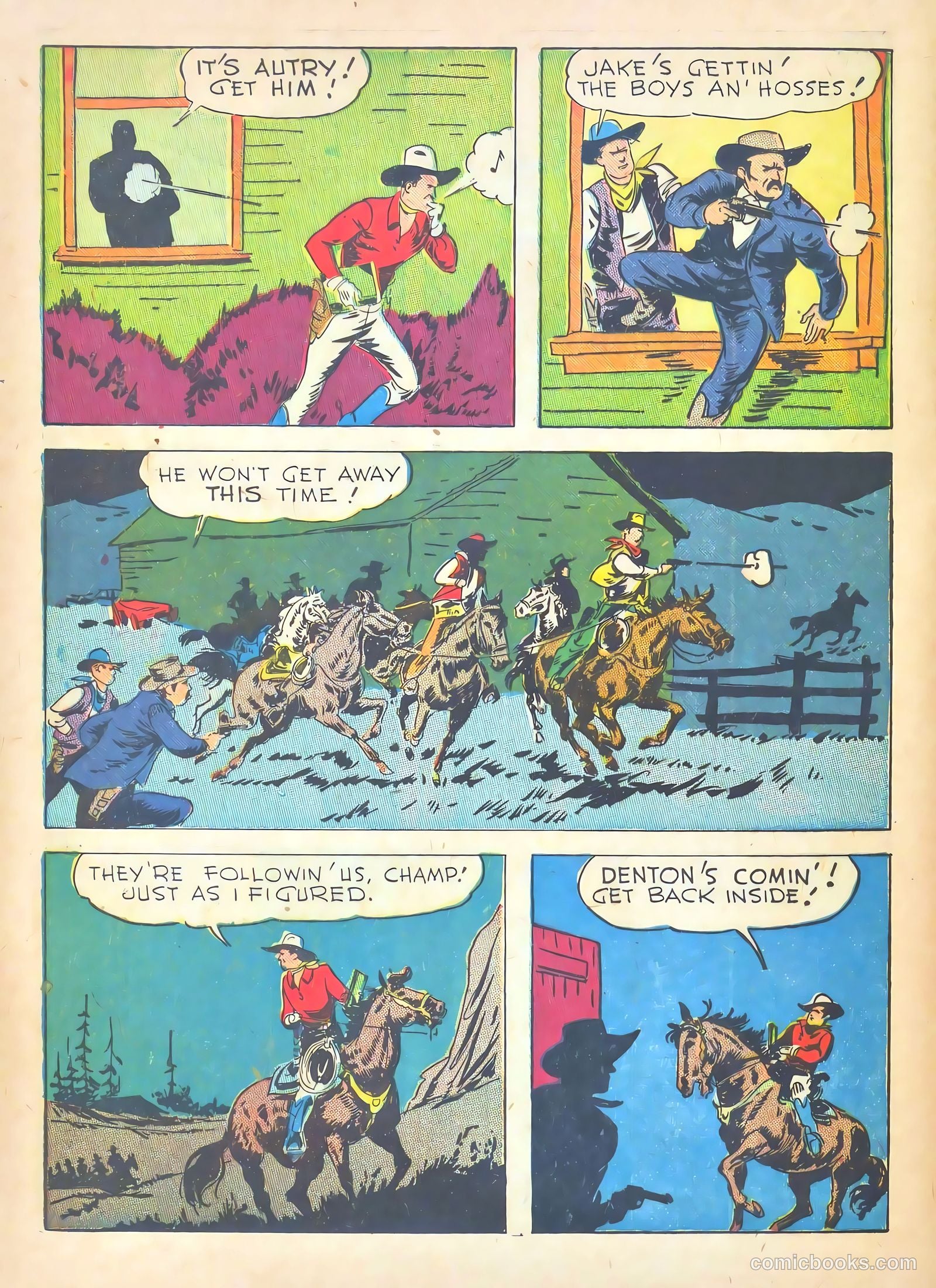 Gene Autry Comics #9 (1943) — page 52 of 68