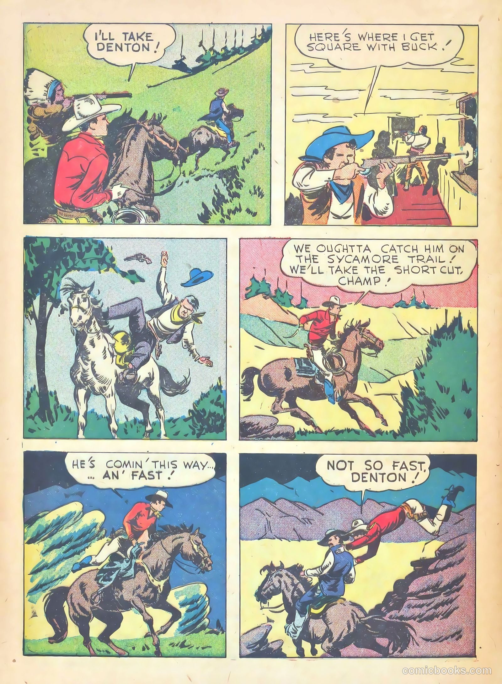 Gene Autry Comics #9 (1943) — page 54 of 68