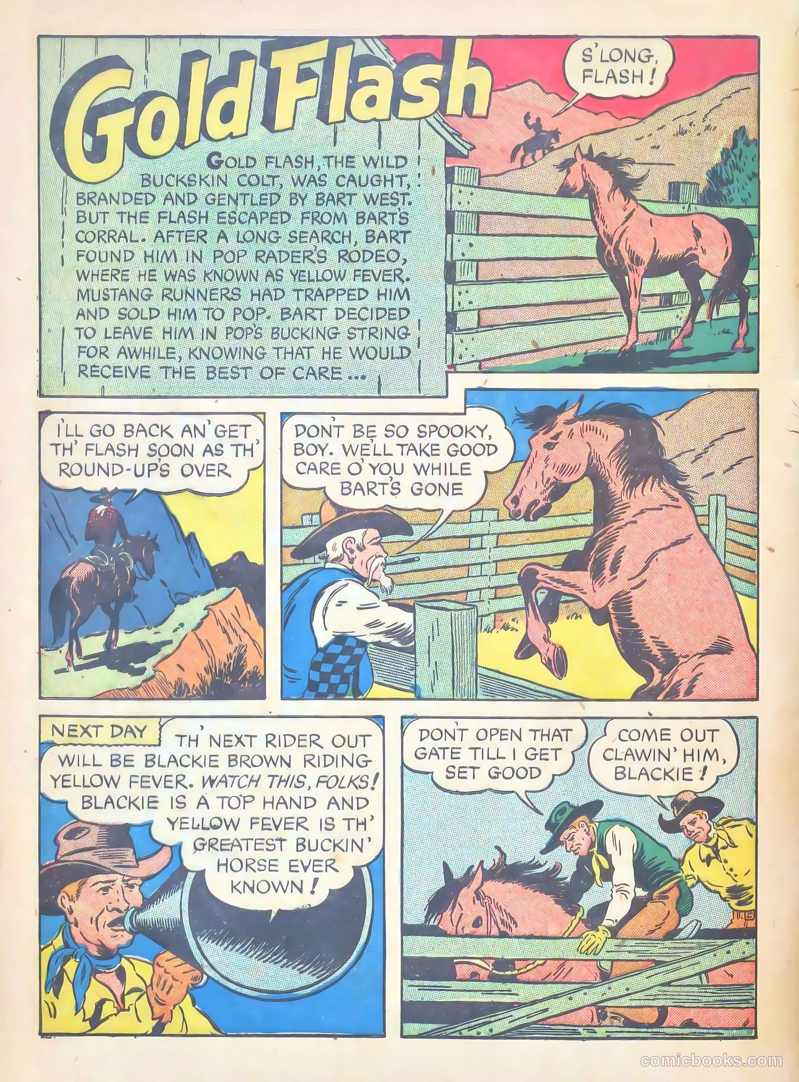 Gene Autry Comics #9 (1943) — page 62 of 68