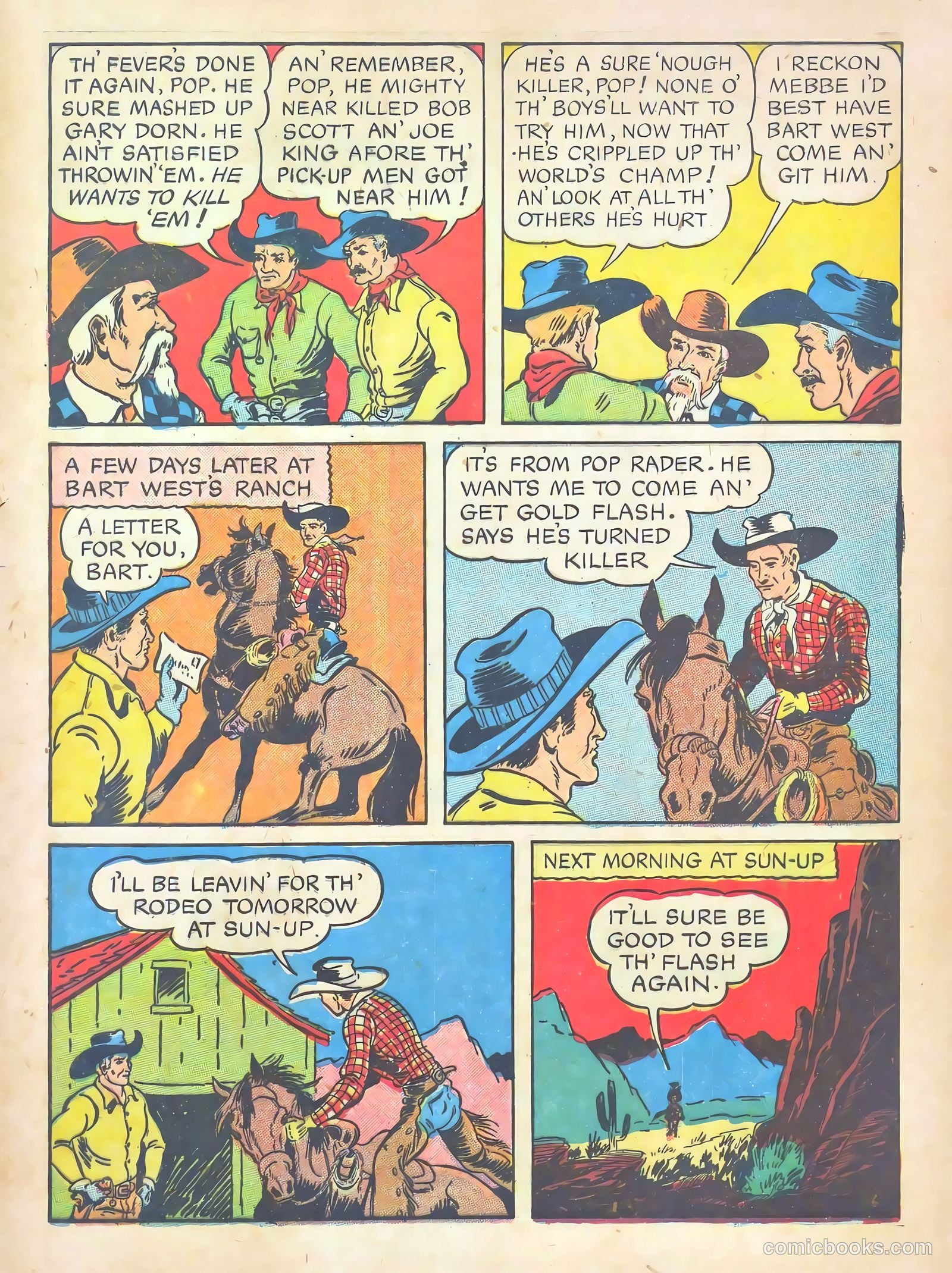 Gene Autry Comics #9 (1943) — page 65 of 68