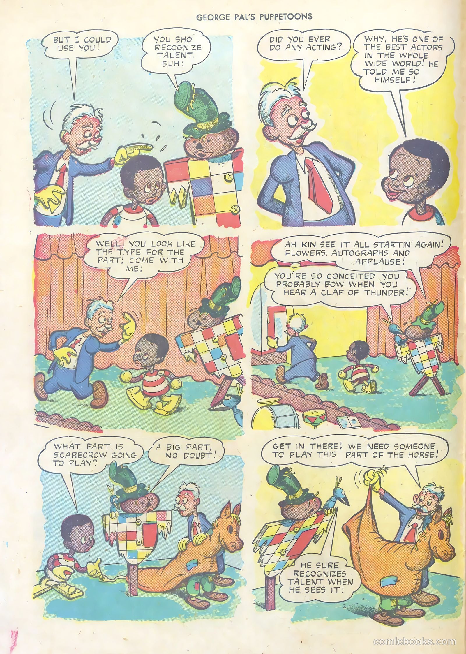 George Pal's Puppetoons #1 (1945) — page 6 of 36