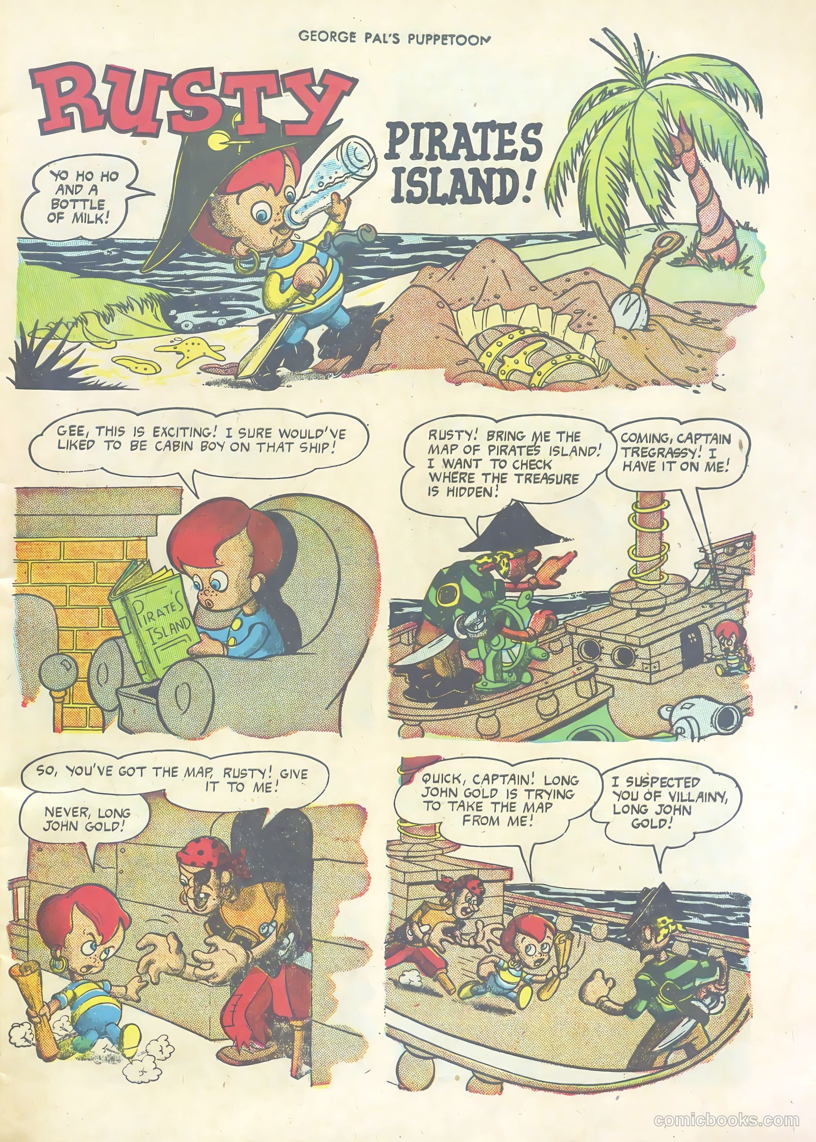 George Pal's Puppetoons #1 (1945) — page 7 of 36