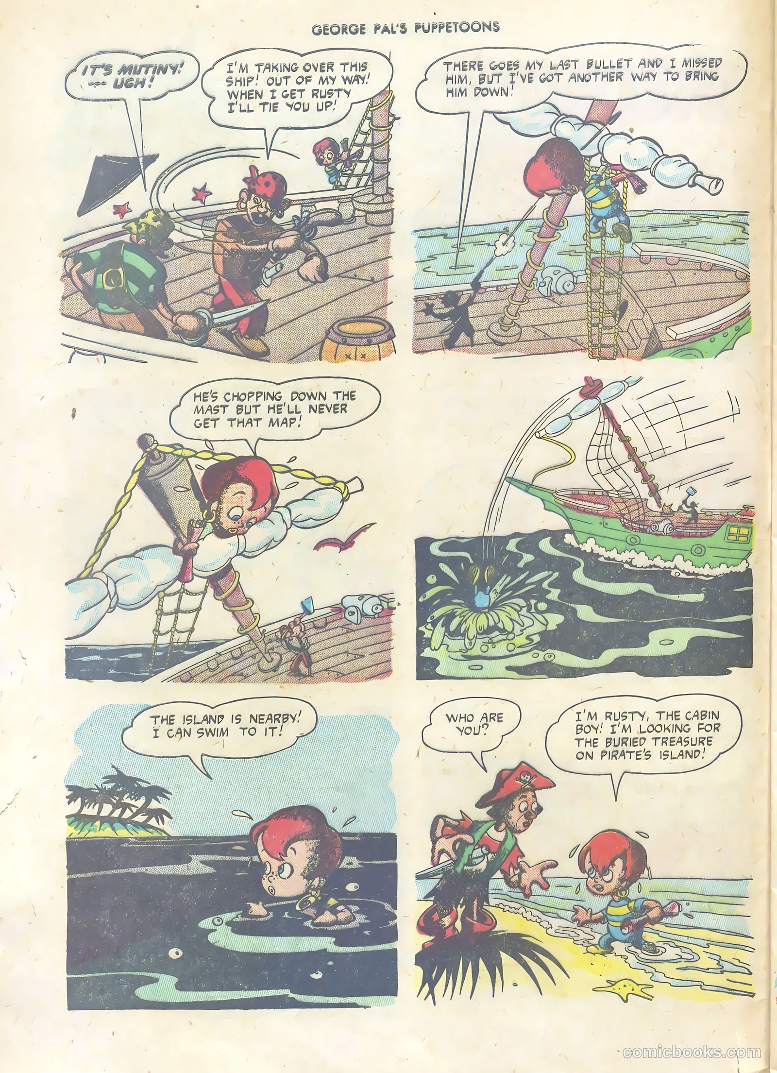 George Pal's Puppetoons #1 (1945) — page 8 of 36