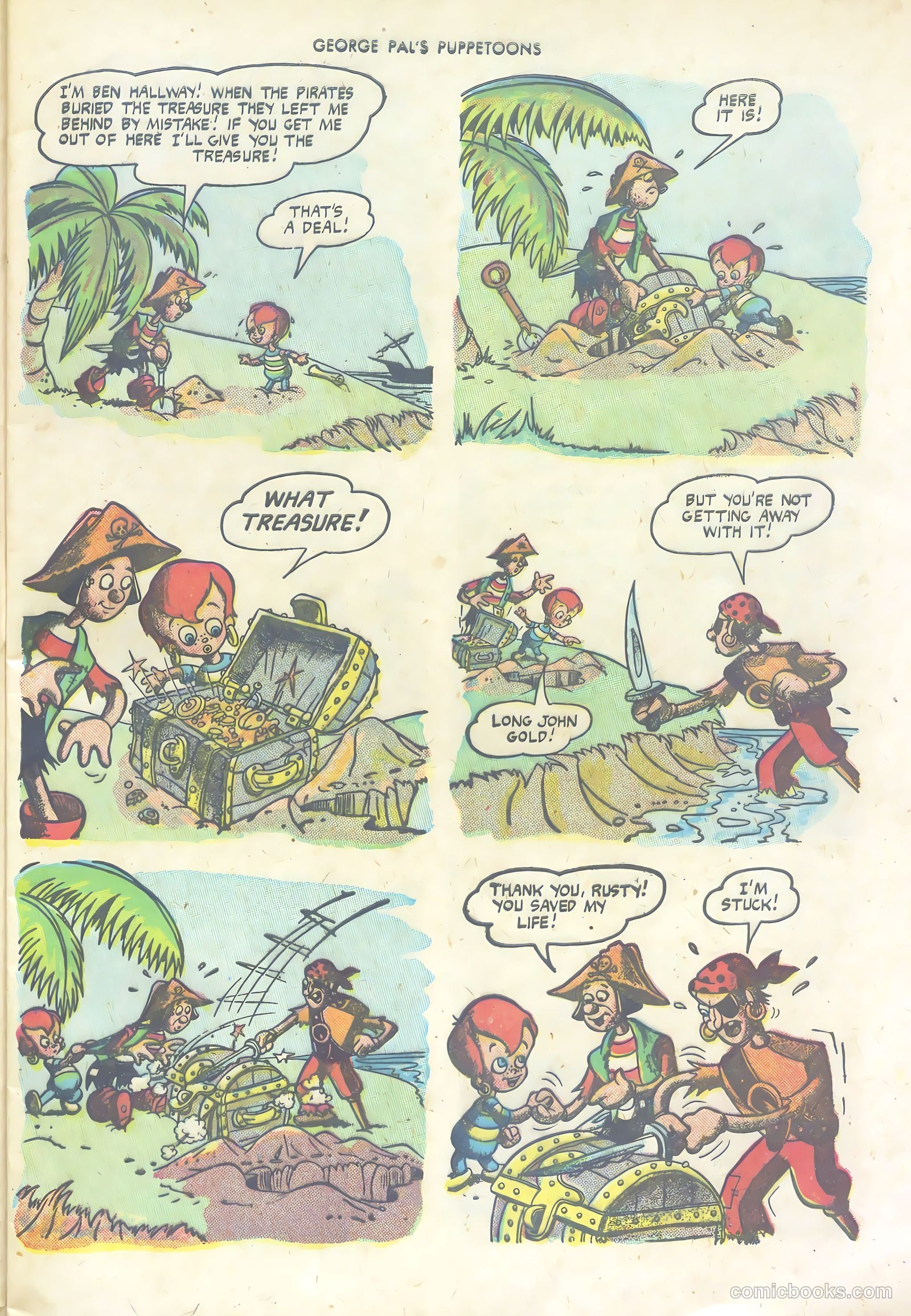 George Pal's Puppetoons #1 (1945) — page 9 of 36