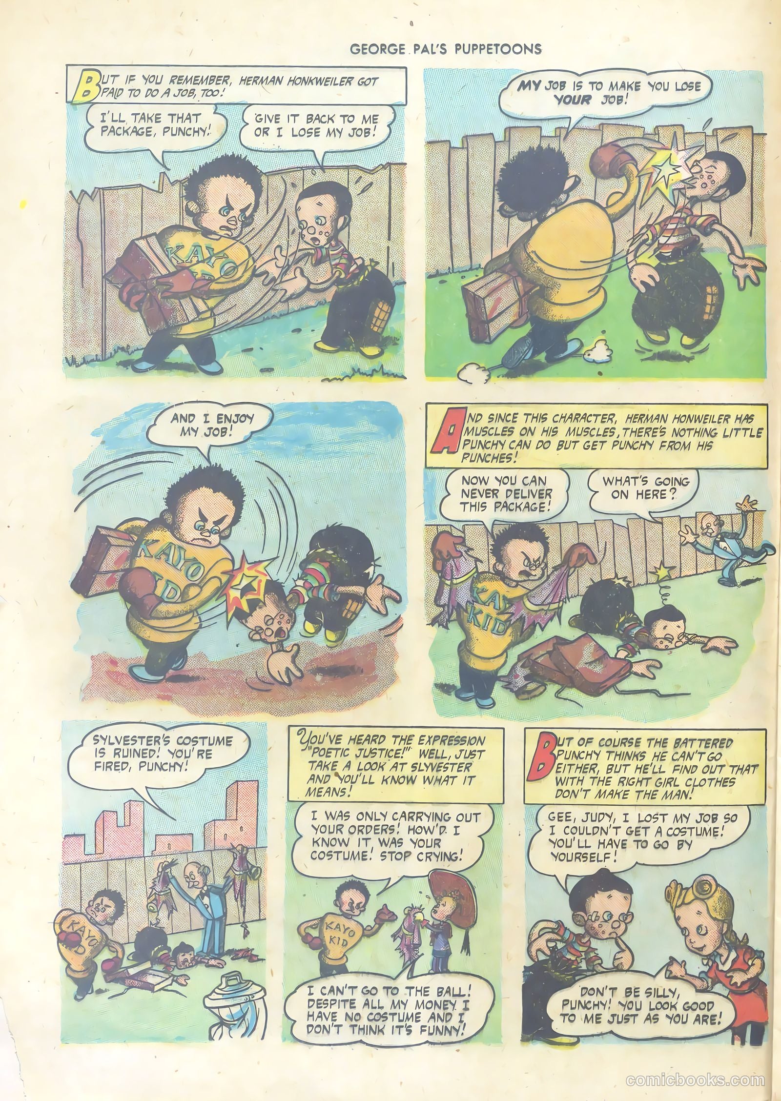 George Pal's Puppetoons #1 (1945) — page 12 of 36
