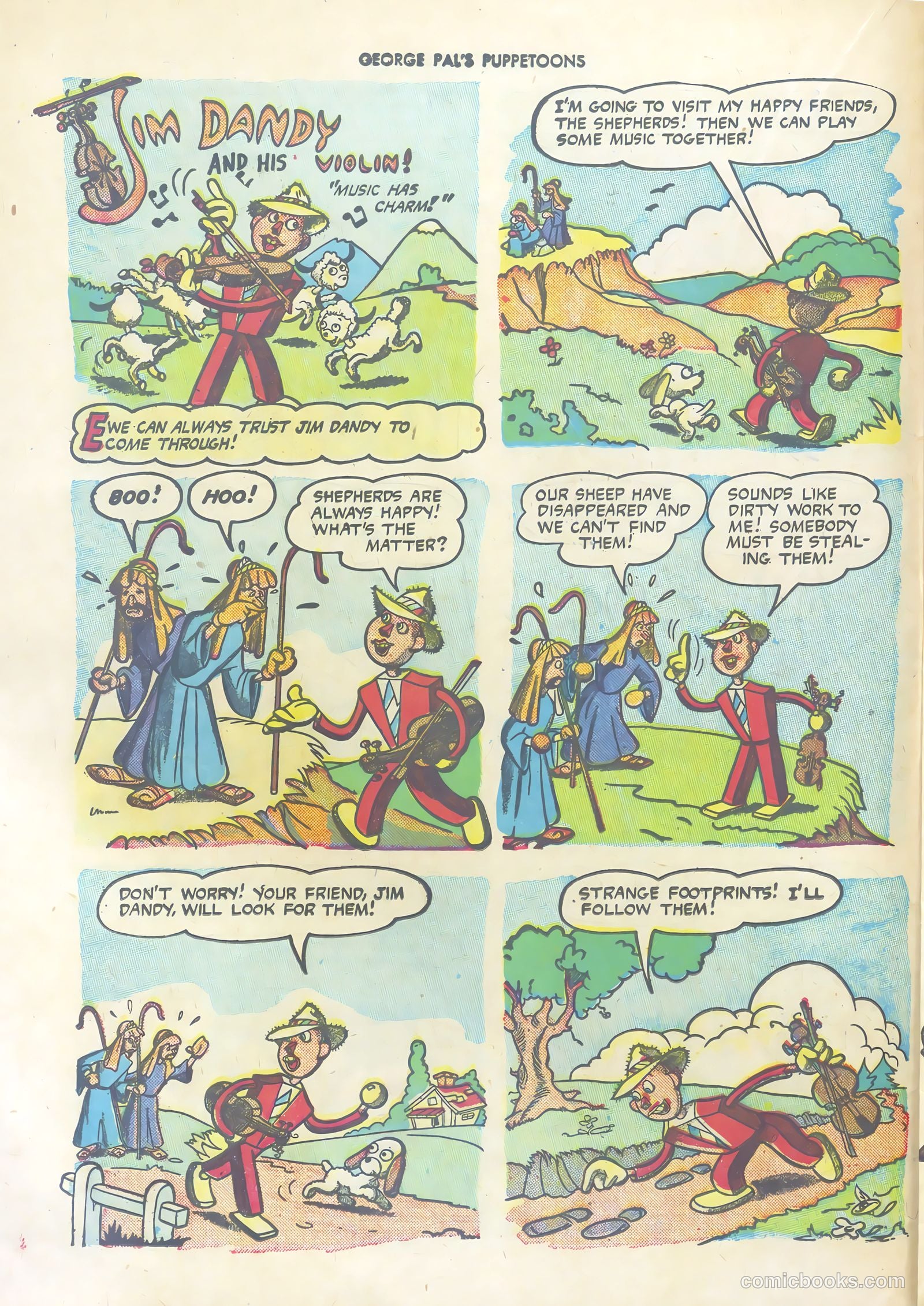 George Pal's Puppetoons #1 (1945) — page 14 of 36