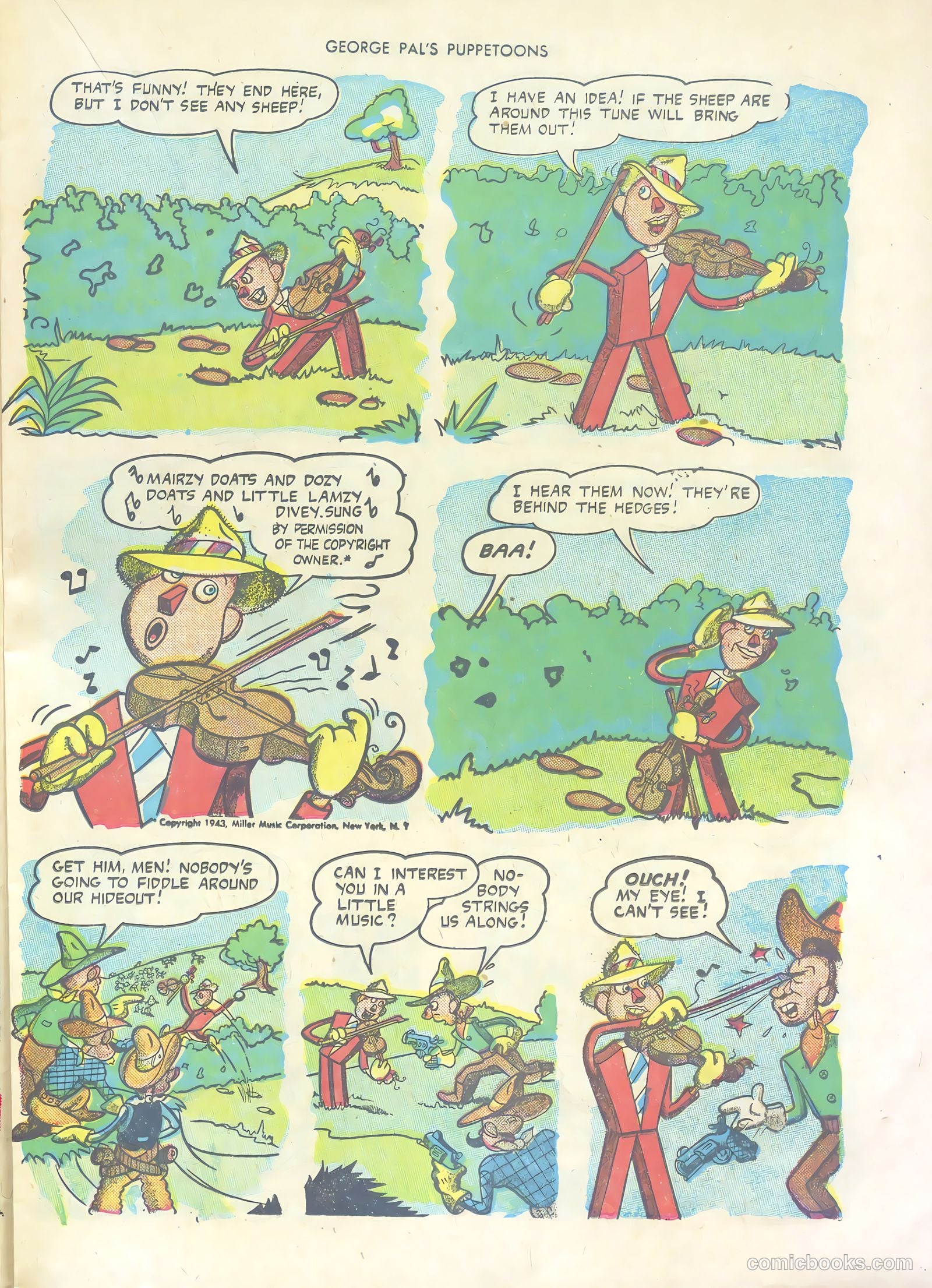 George Pal's Puppetoons #1 (1945) — page 15 of 36