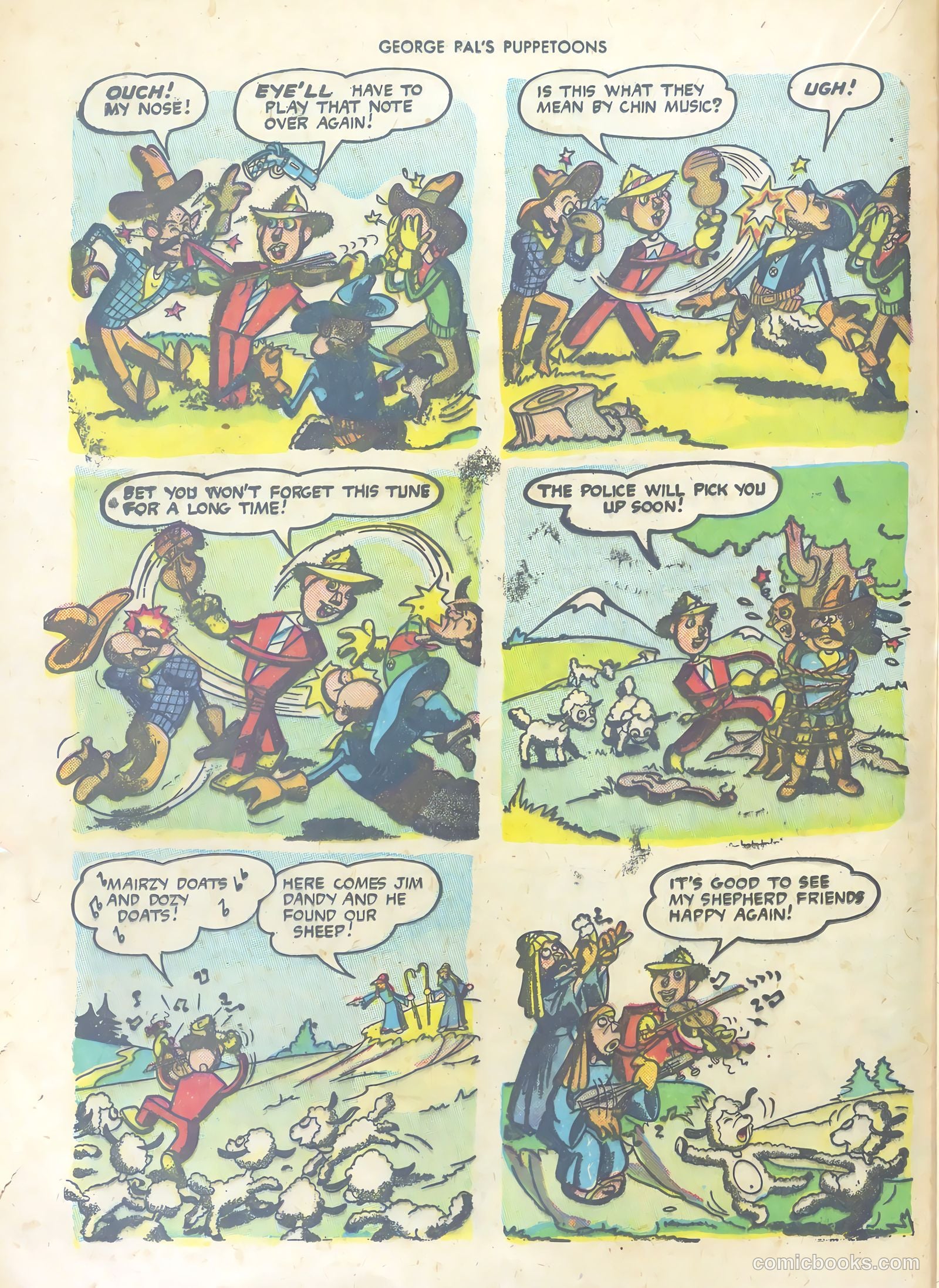 George Pal's Puppetoons #1 (1945) — page 16 of 36