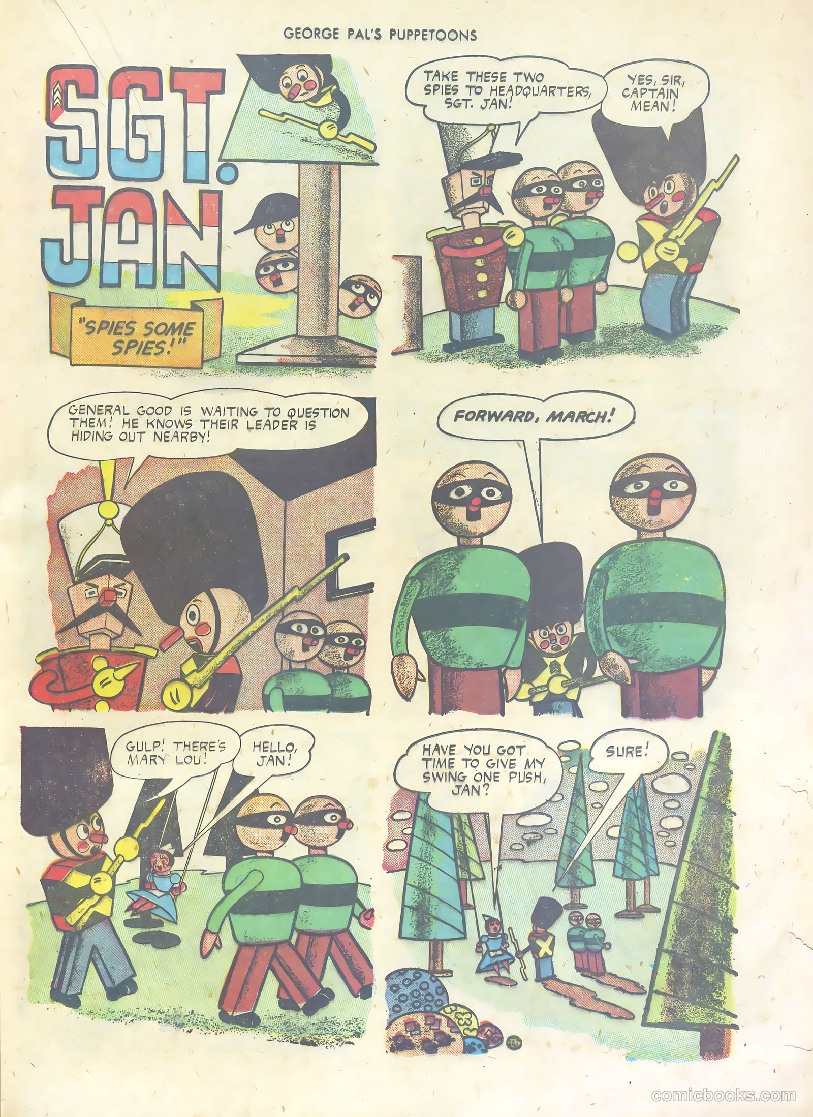 George Pal's Puppetoons #1 (1945) — page 17 of 36