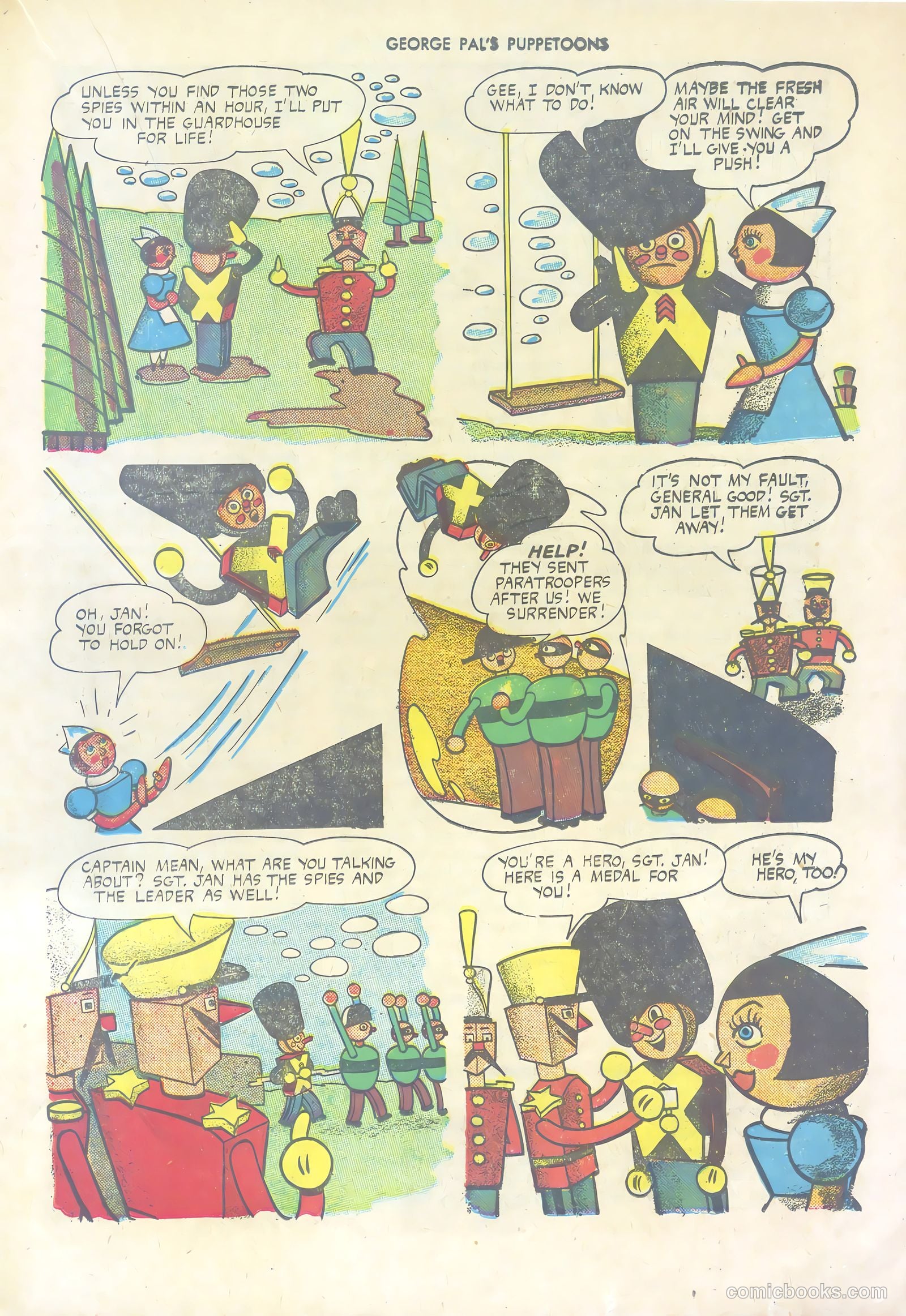 George Pal's Puppetoons #1 (1945) — page 19 of 36
