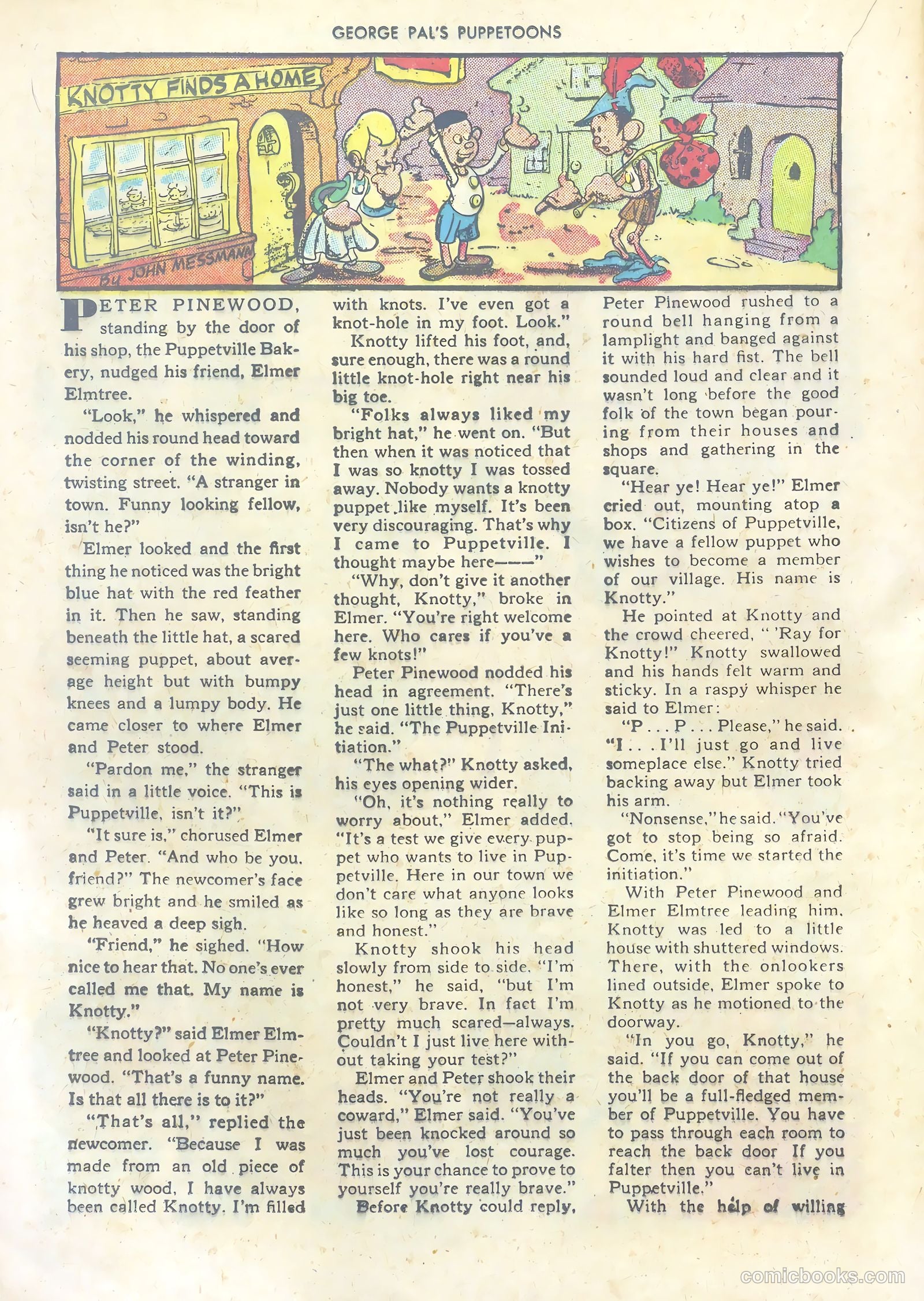 George Pal's Puppetoons #1 (1945) — page 20 of 36