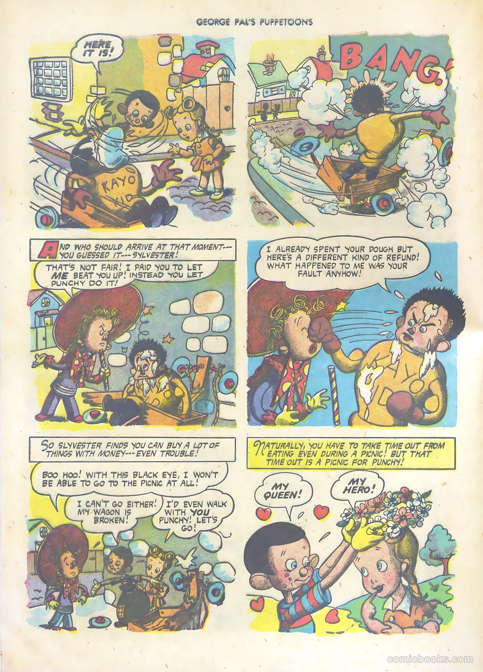 George Pal's Puppetoons #1 (1945) — page 28 of 36