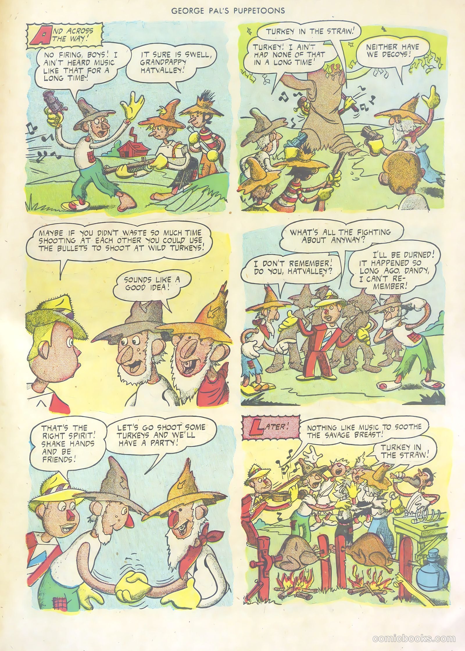 George Pal's Puppetoons #1 (1945) — page 31 of 36