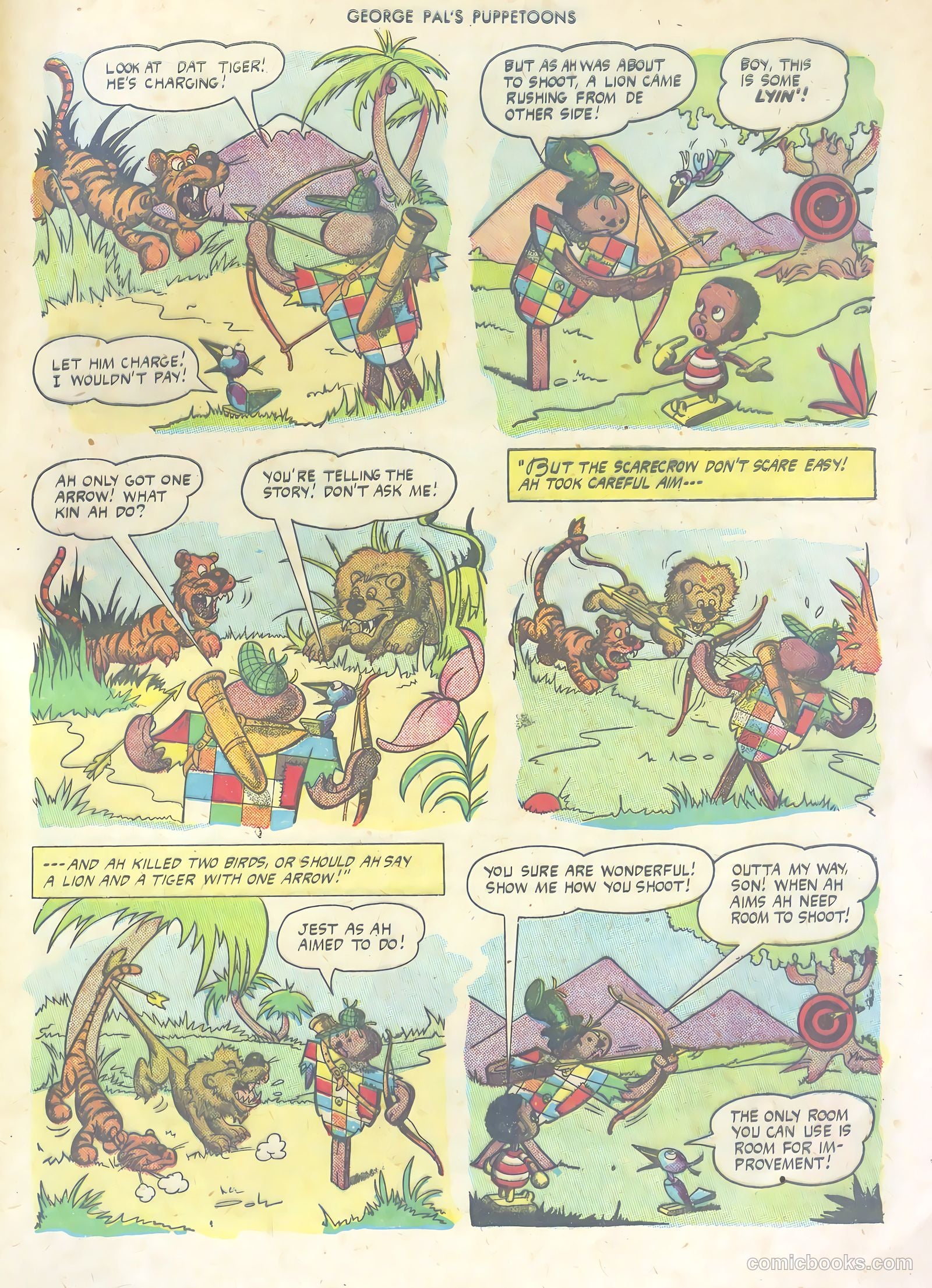 George Pal's Puppetoons #1 (1945) — page 33 of 36