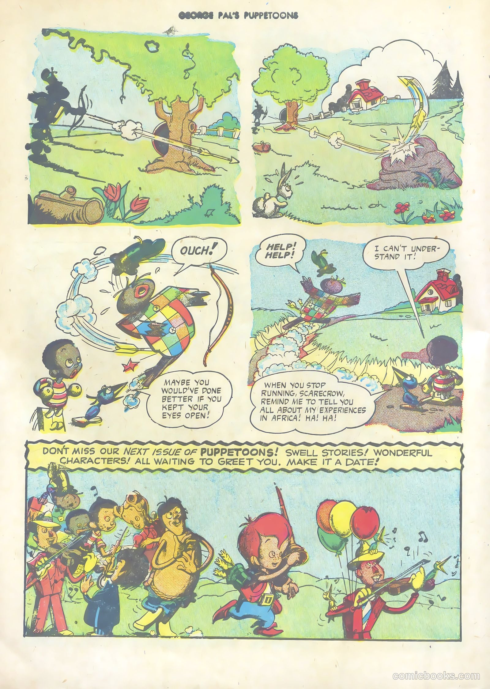 George Pal's Puppetoons #1 (1945) — page 34 of 36