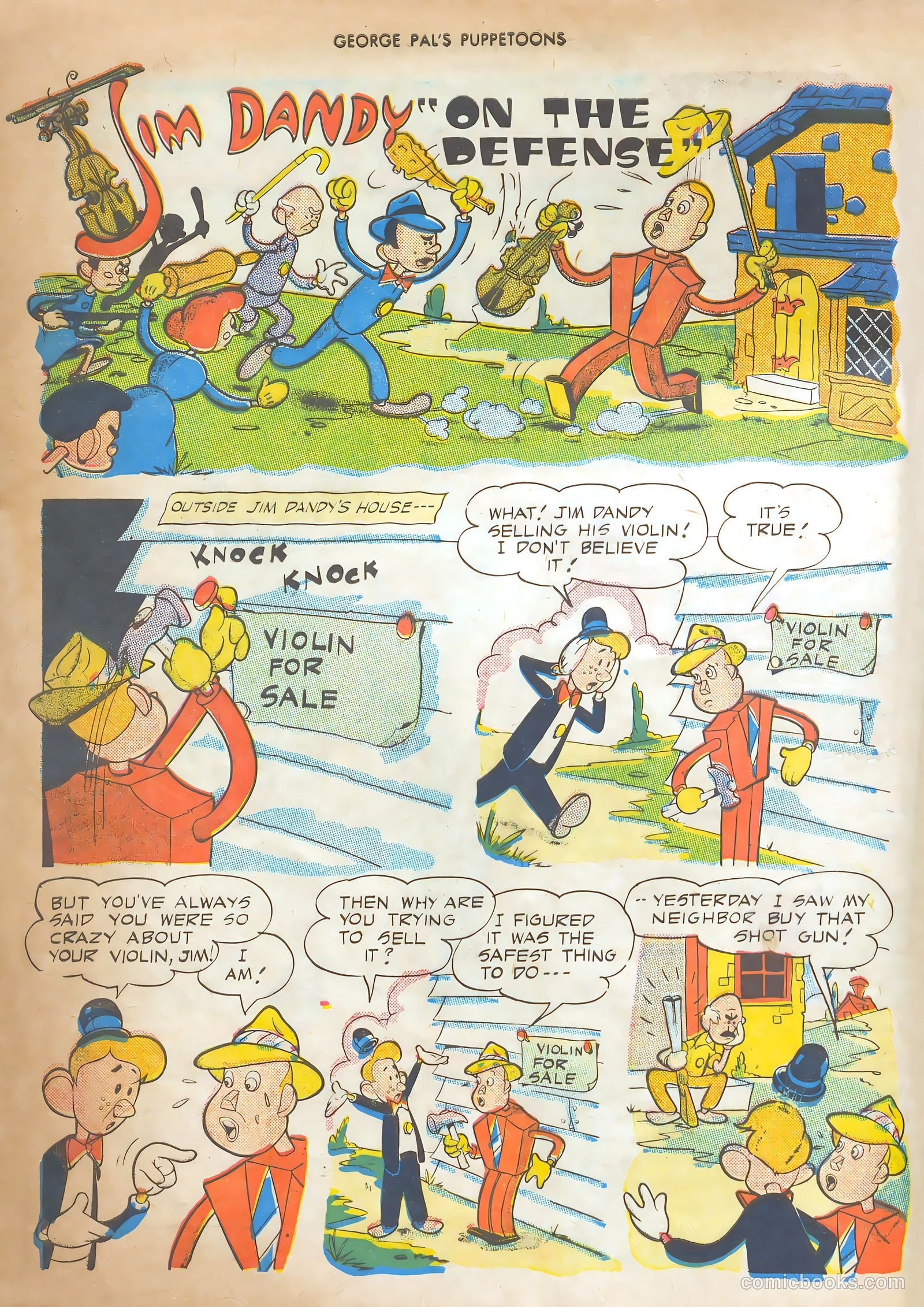 George Pal's Puppetoons #10 (1947) — page 10 of 52