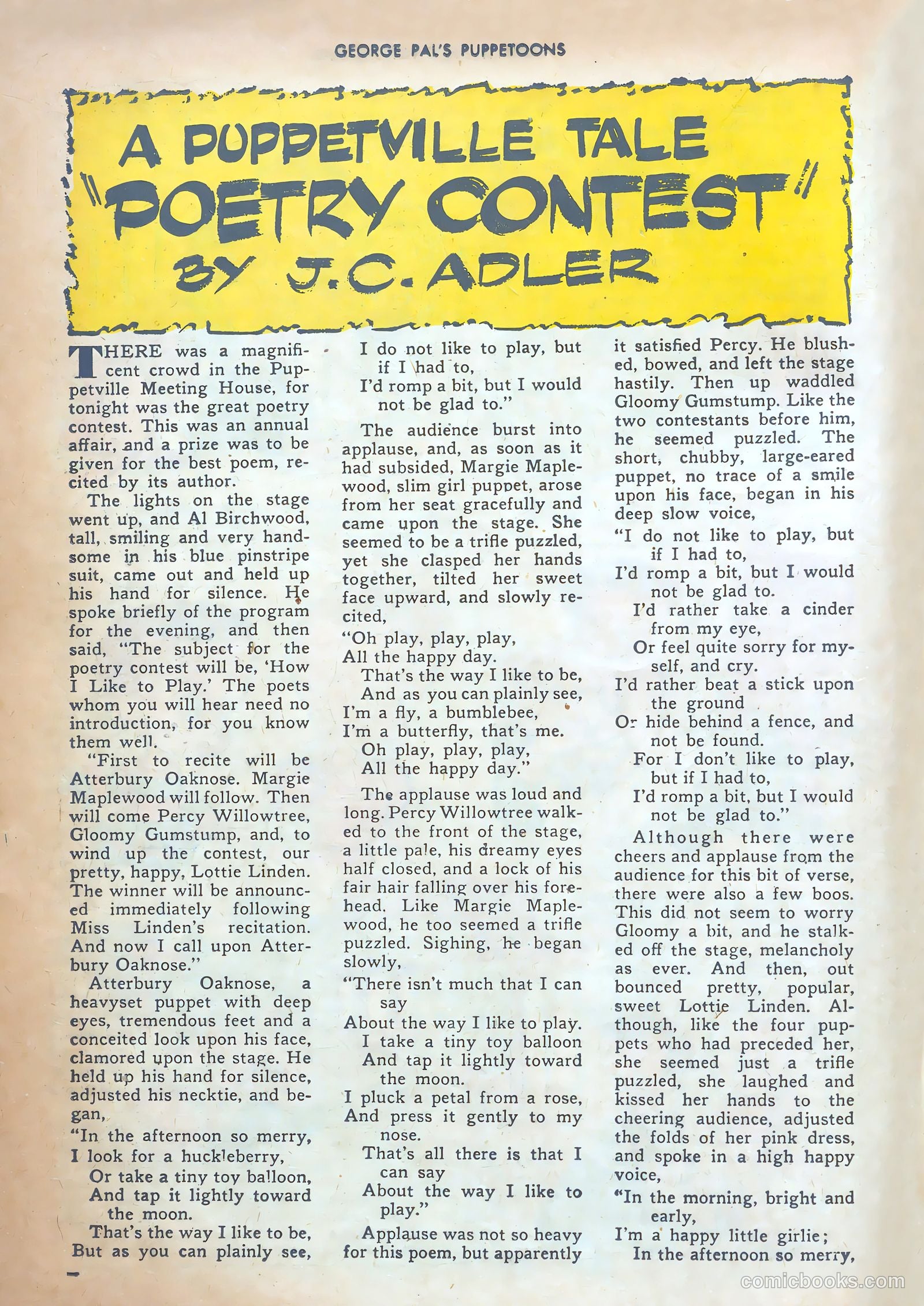 George Pal's Puppetoons #10 (1947) — page 24 of 52