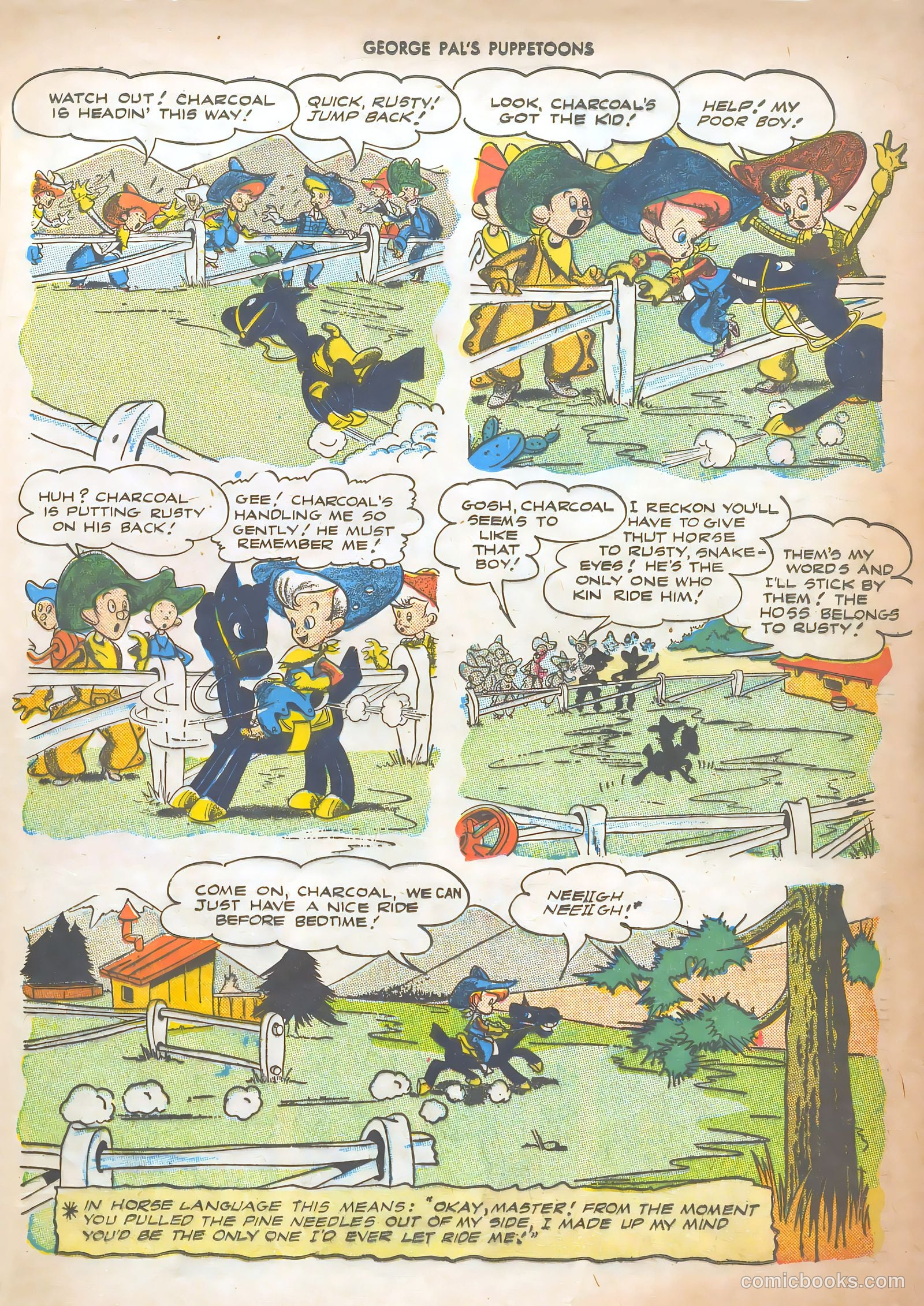 George Pal's Puppetoons #10 (1947) — page 37 of 52
