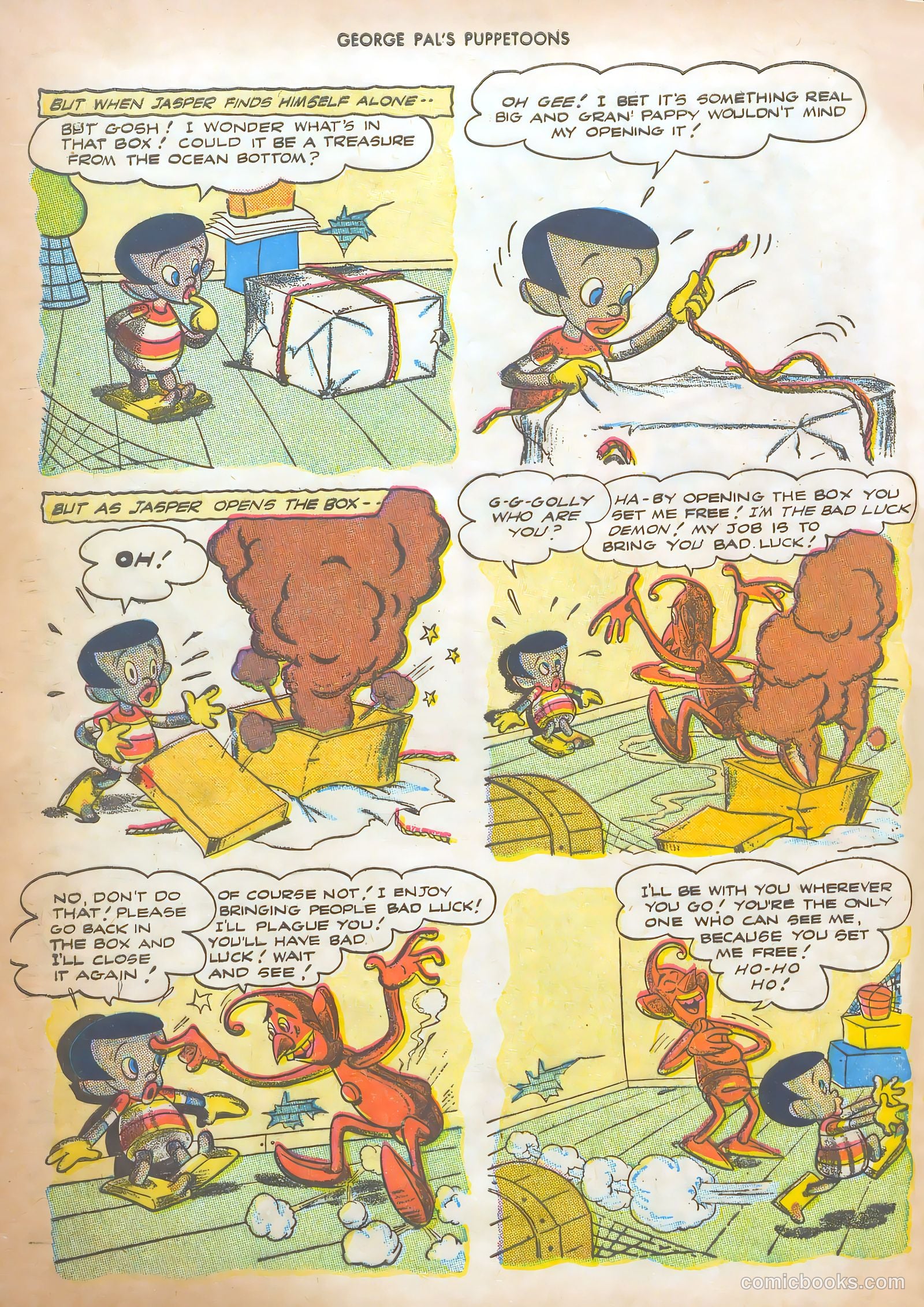 George Pal's Puppetoons #10 (1947) — page 40 of 52
