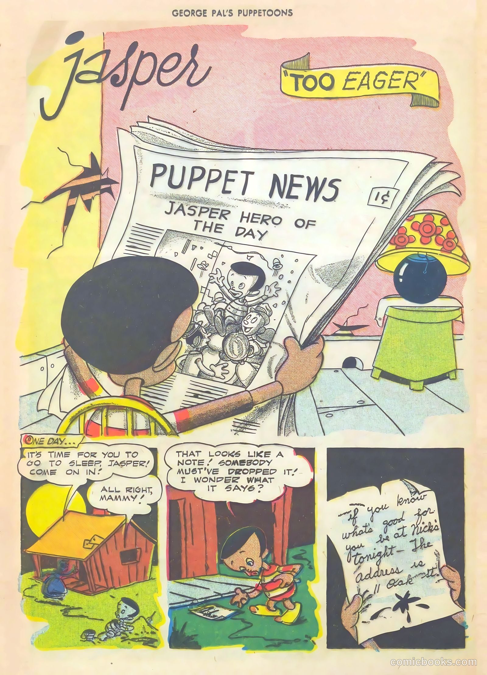George Pal's Puppetoons #11 (1947) — page 36 of 52