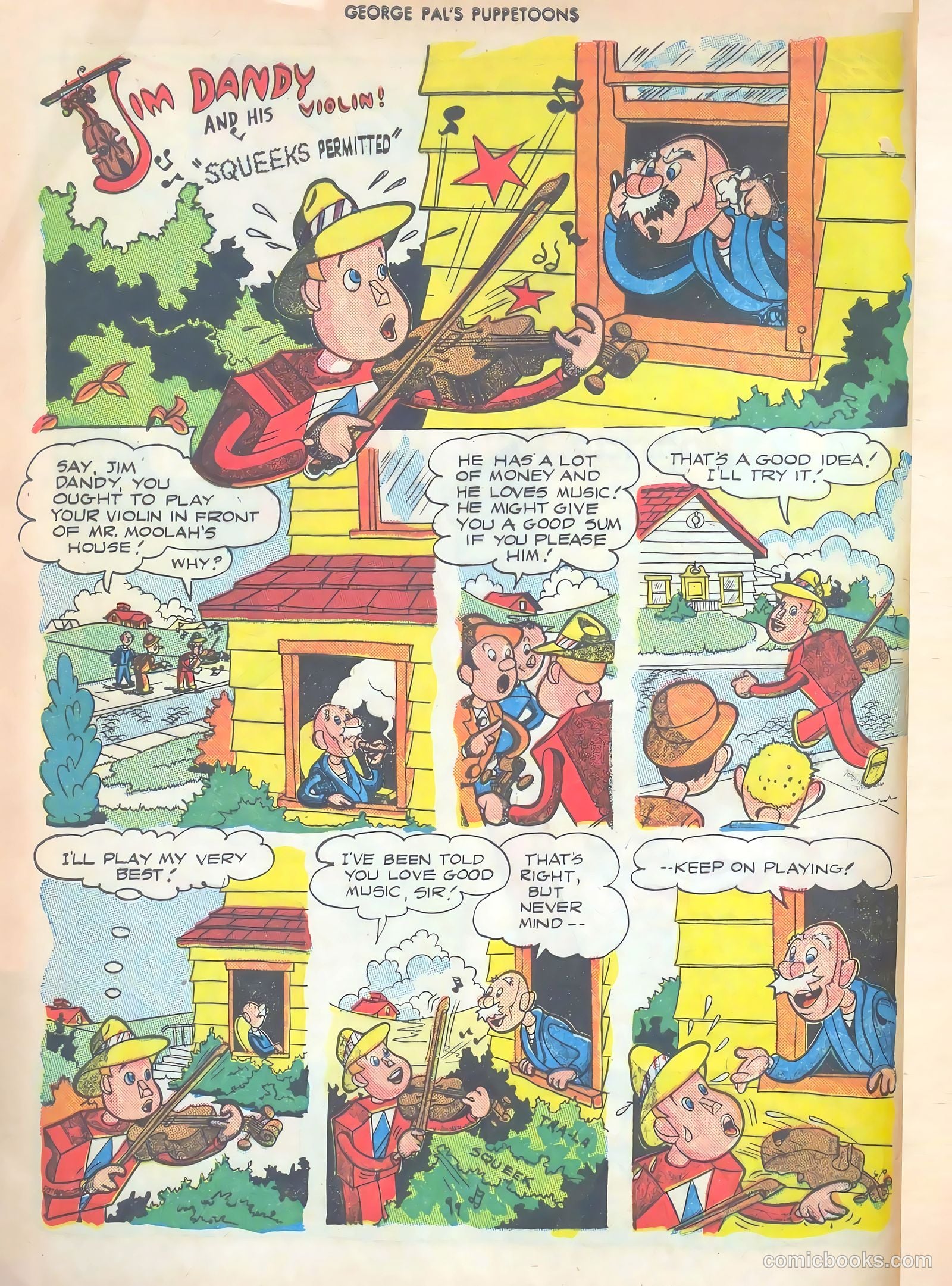 George Pal's Puppetoons #12 (1947) — page 10 of 52