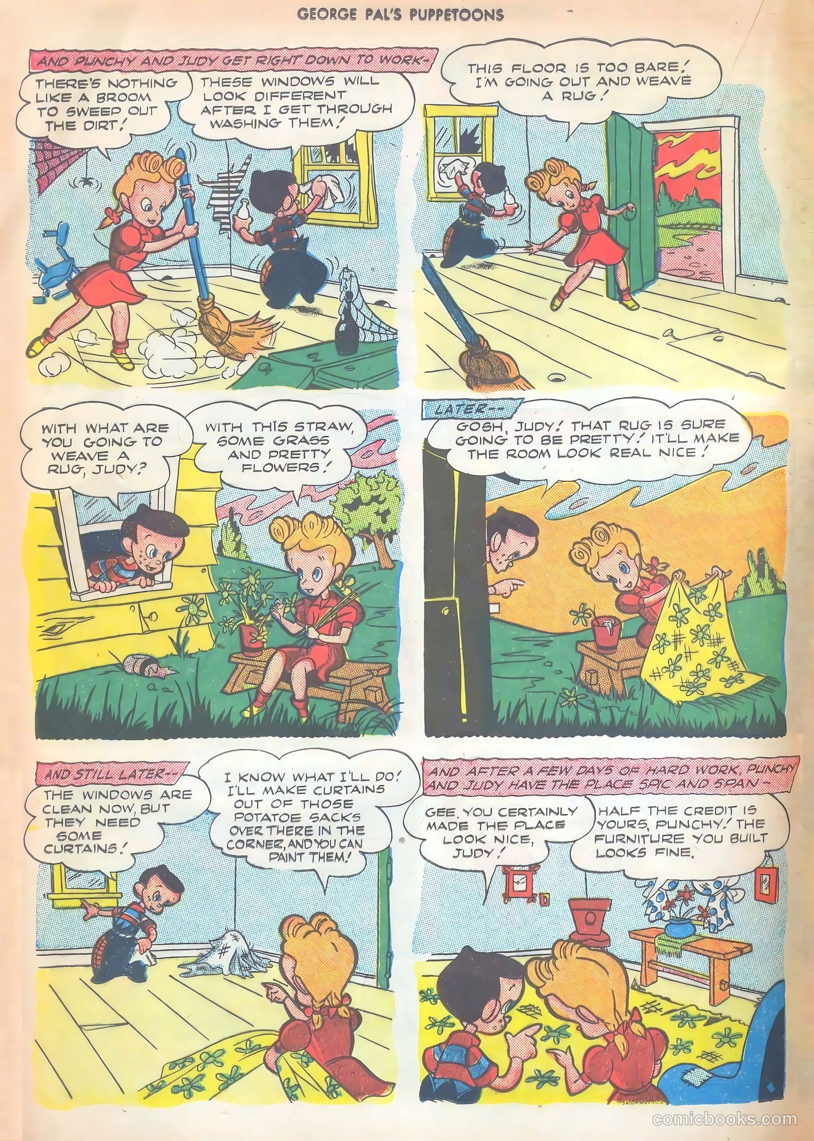 George Pal's Puppetoons #12 (1947) — page 22 of 52