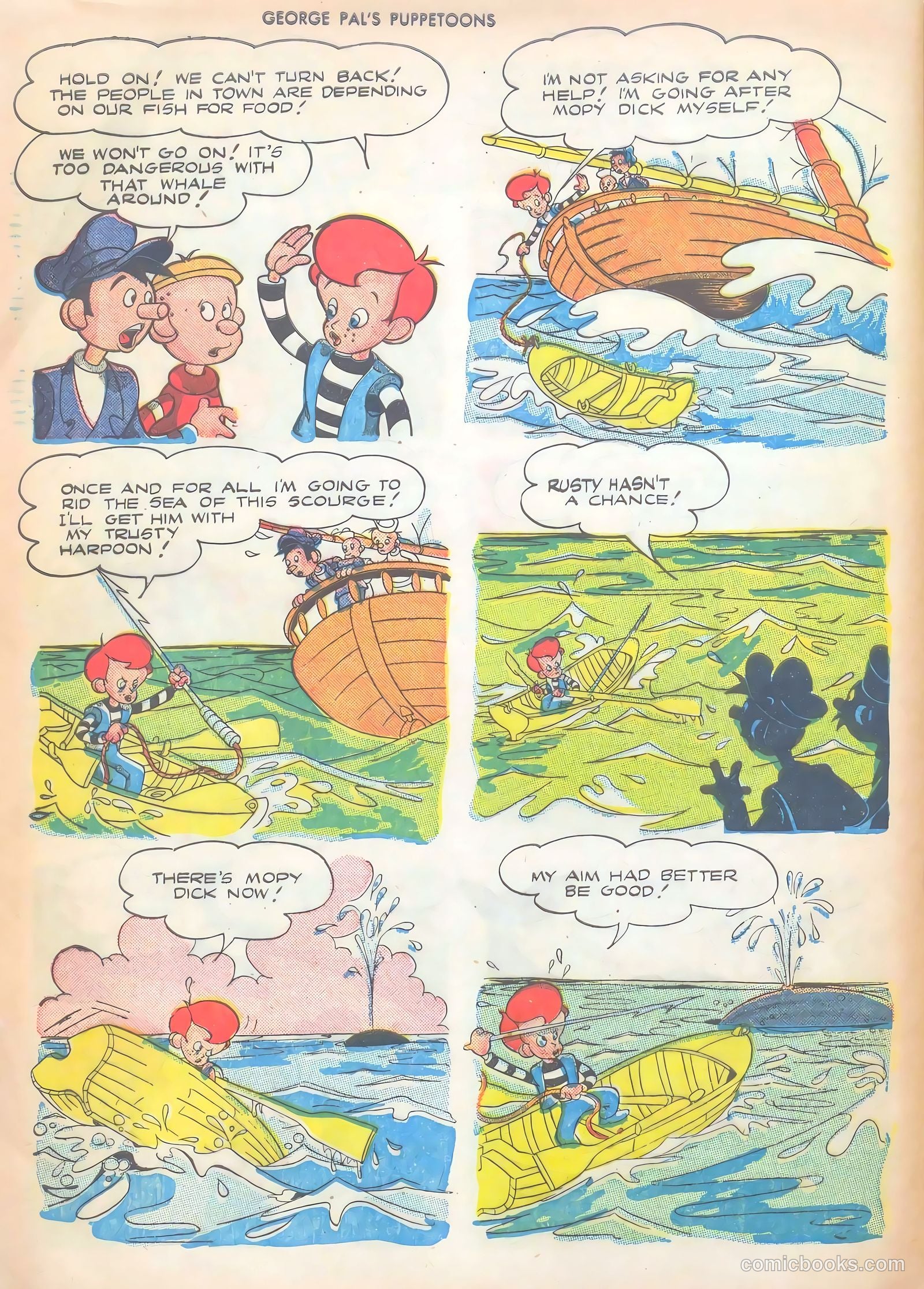 George Pal's Puppetoons #12 (1947) — page 40 of 52
