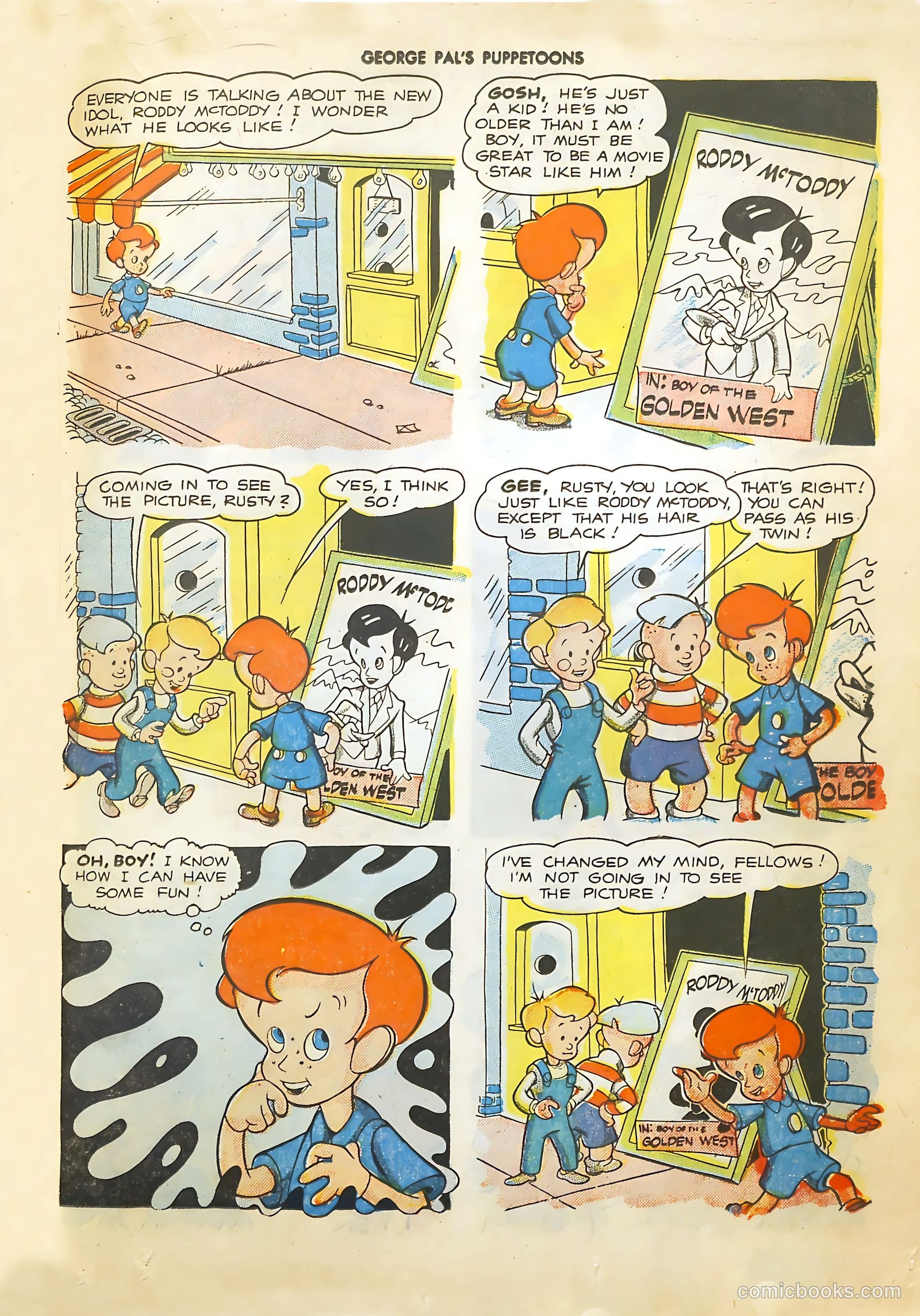 George Pal's Puppetoons #13 (1947) — page 35 of 52