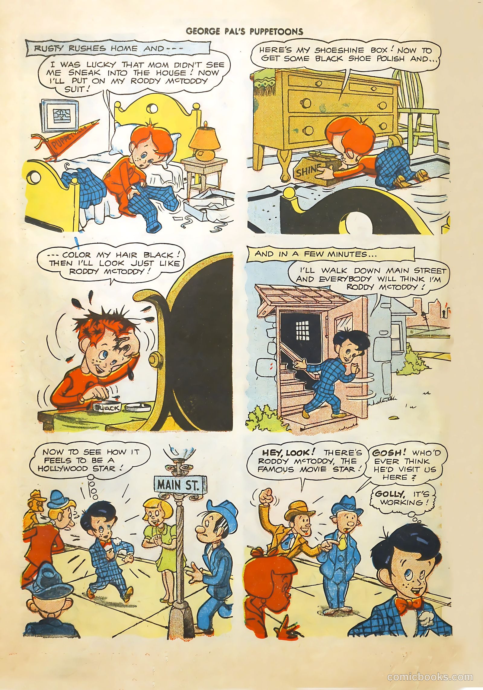 George Pal's Puppetoons #13 (1947) — page 36 of 52