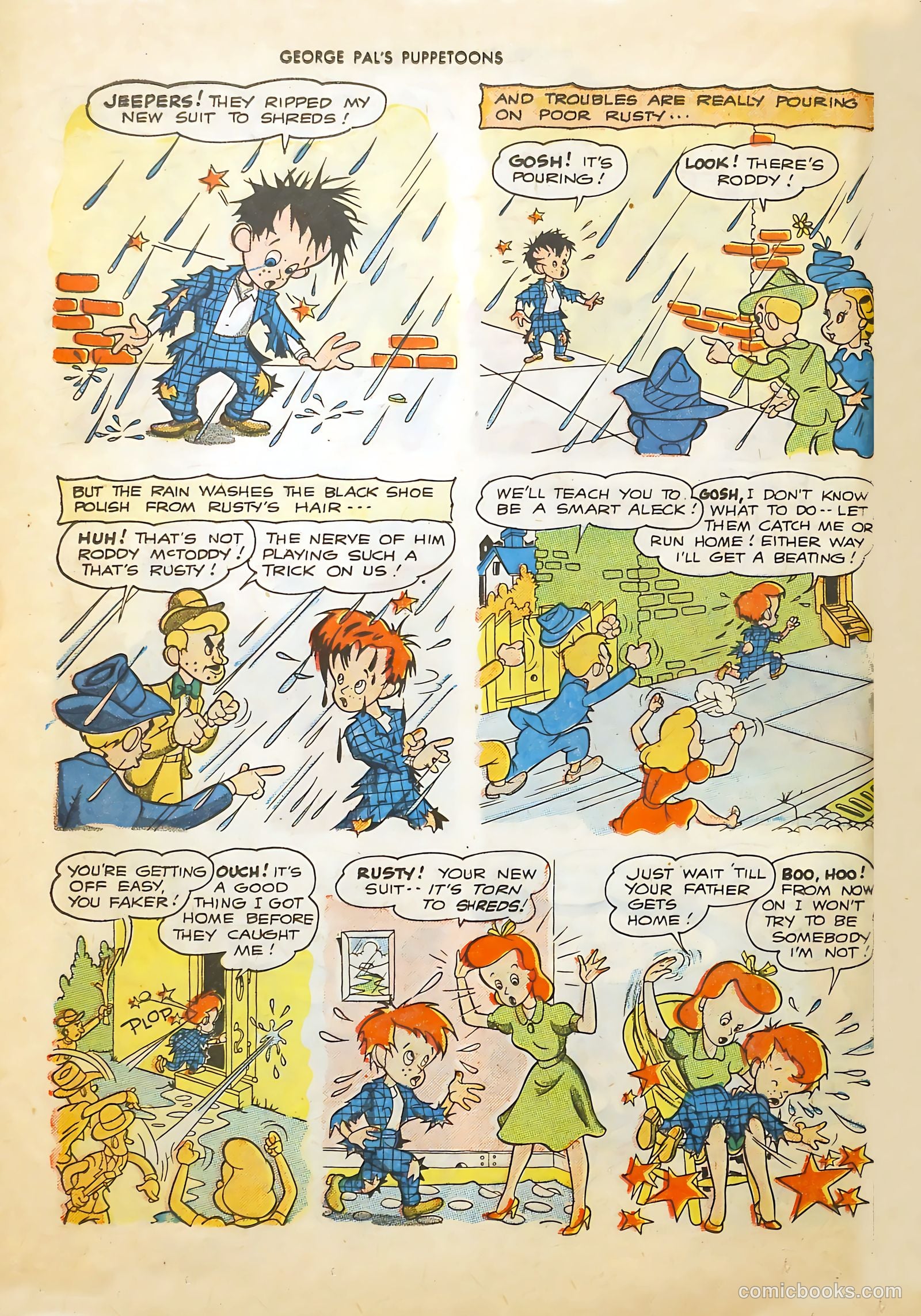 George Pal's Puppetoons #13 (1947) — page 38 of 52