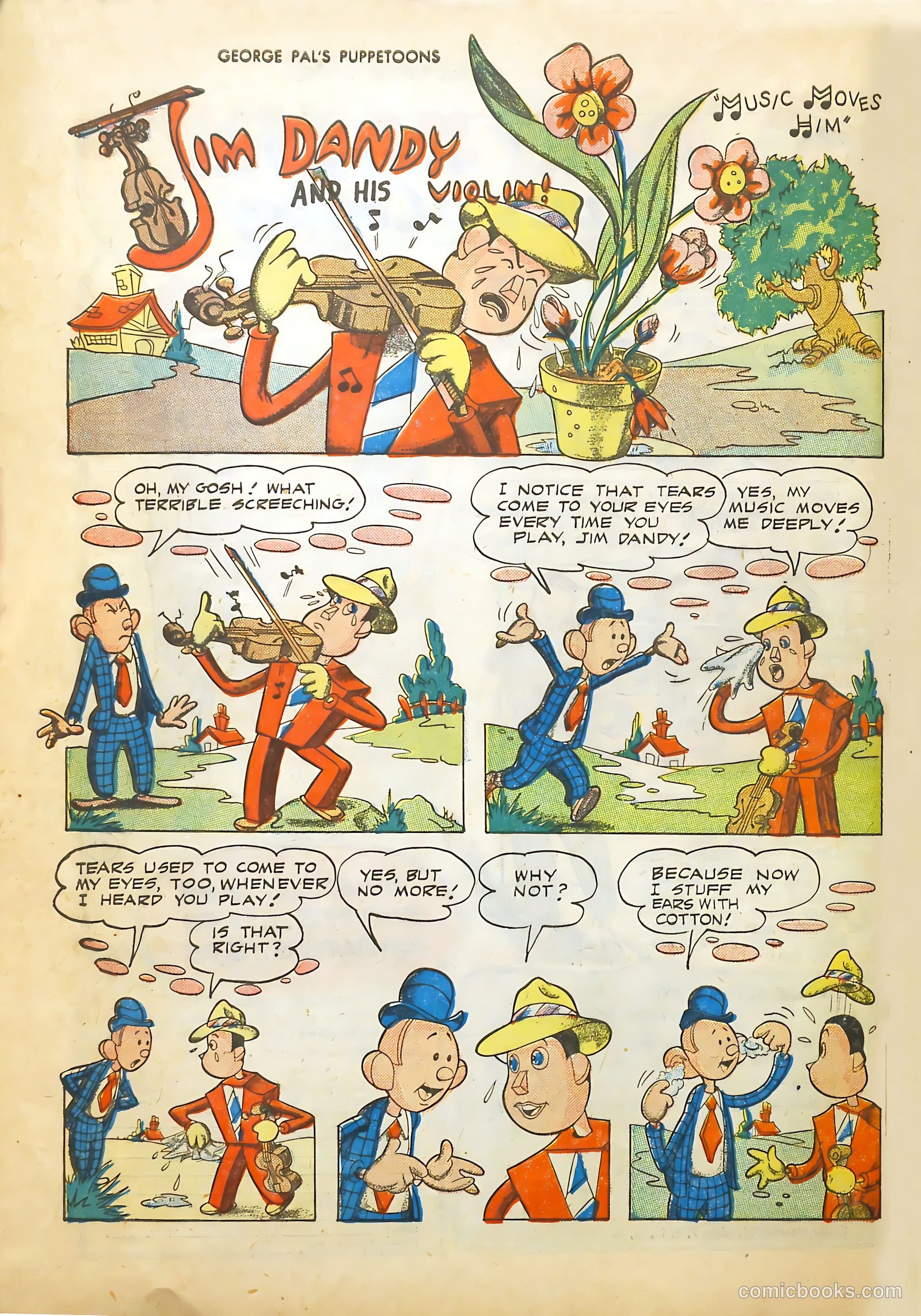 George Pal's Puppetoons #13 (1947) — page 40 of 52