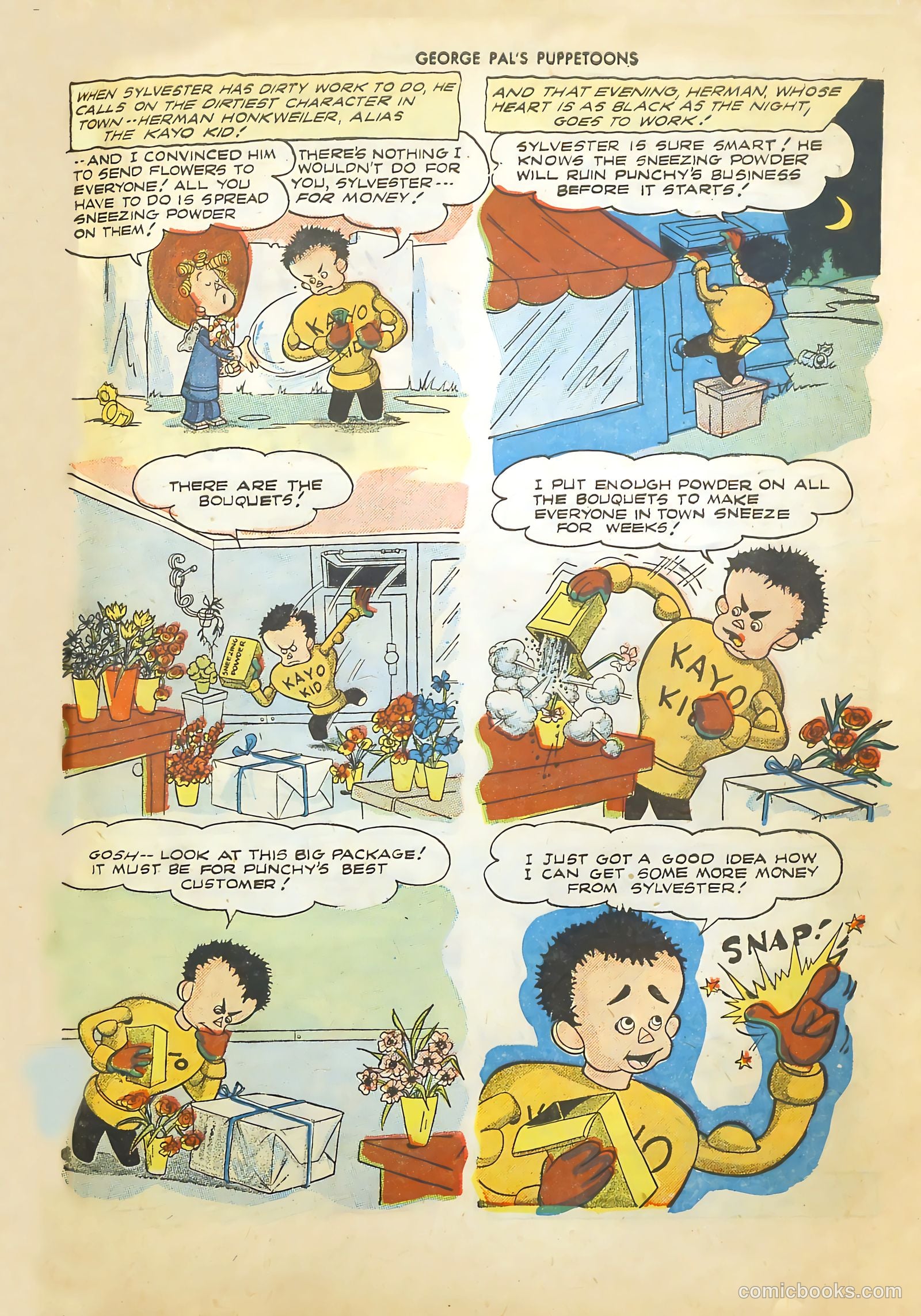 George Pal's Puppetoons #13 (1947) — page 45 of 52