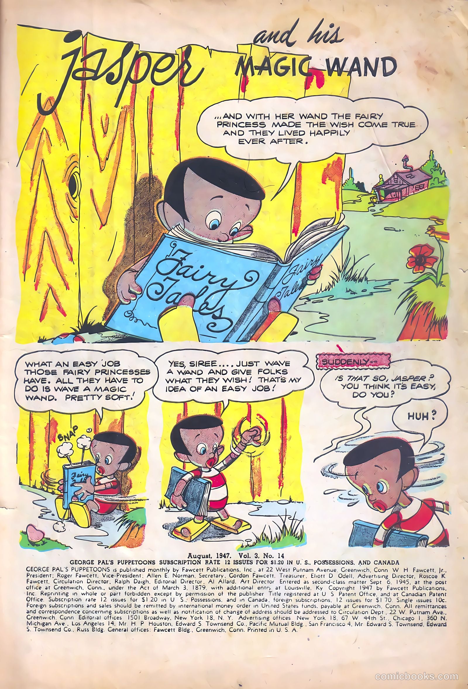 George Pal's Puppetoons #14 (1947) — page 3 of 36