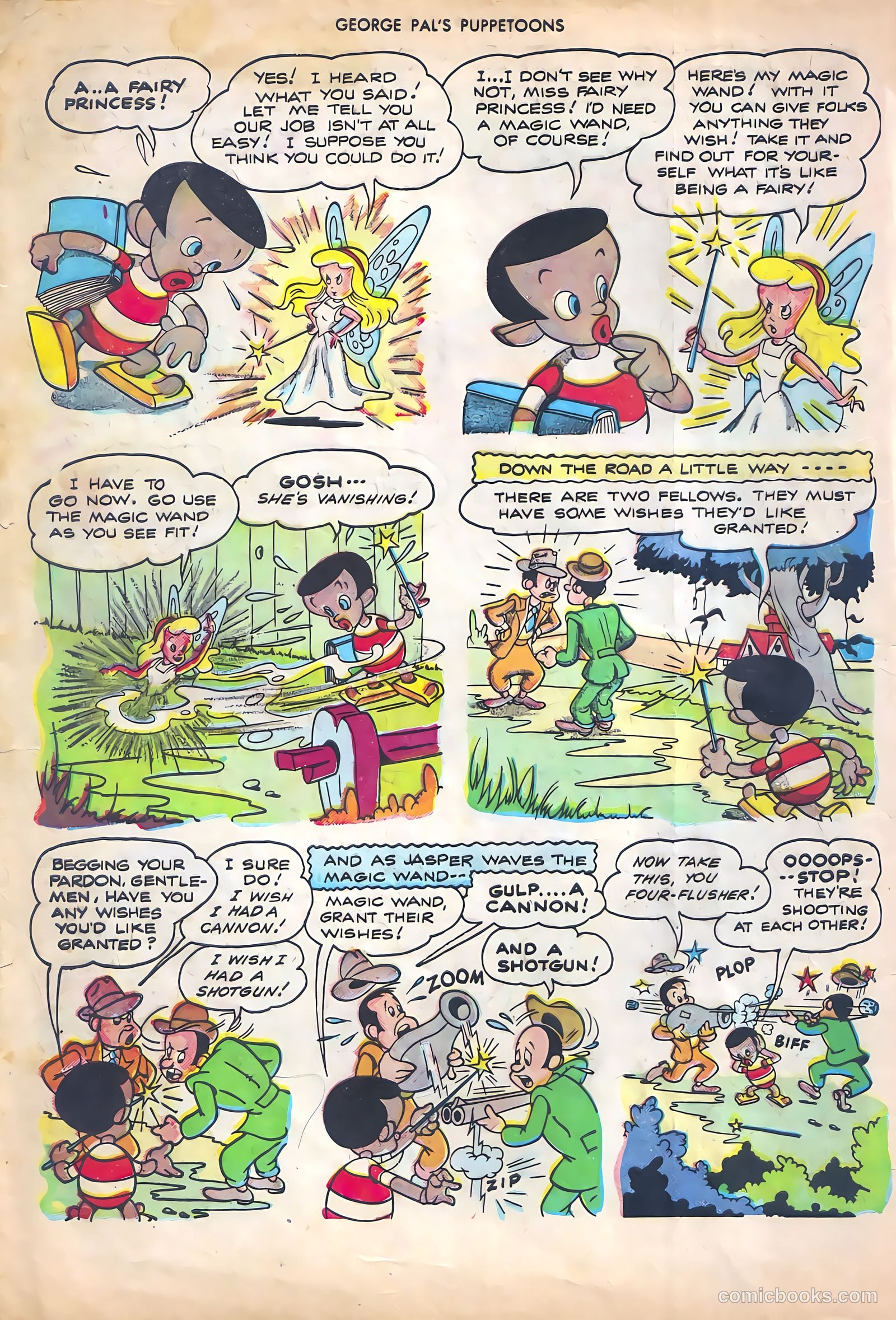 George Pal's Puppetoons #14 (1947) — page 4 of 36