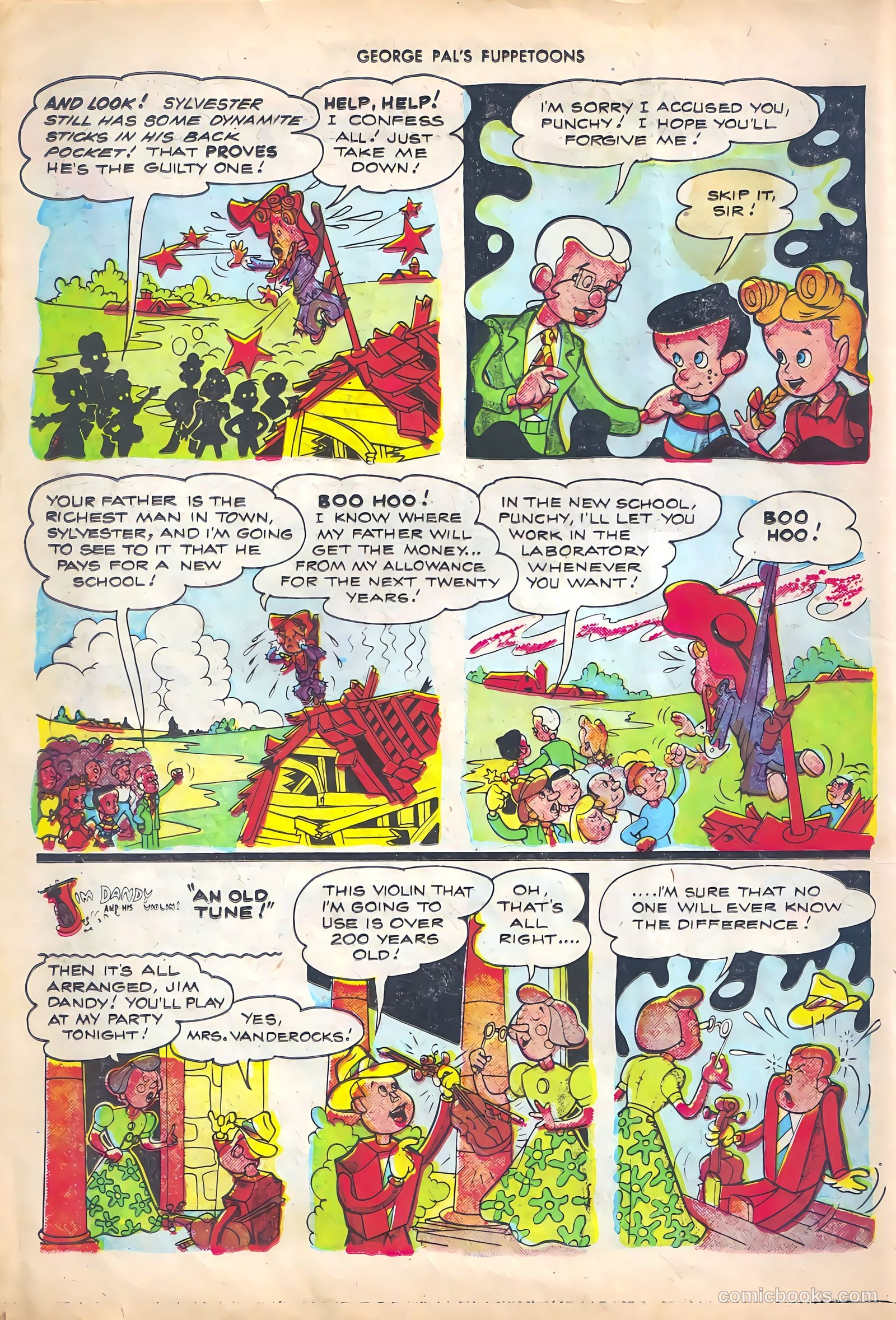 George Pal's Puppetoons #14 (1947) — page 22 of 36