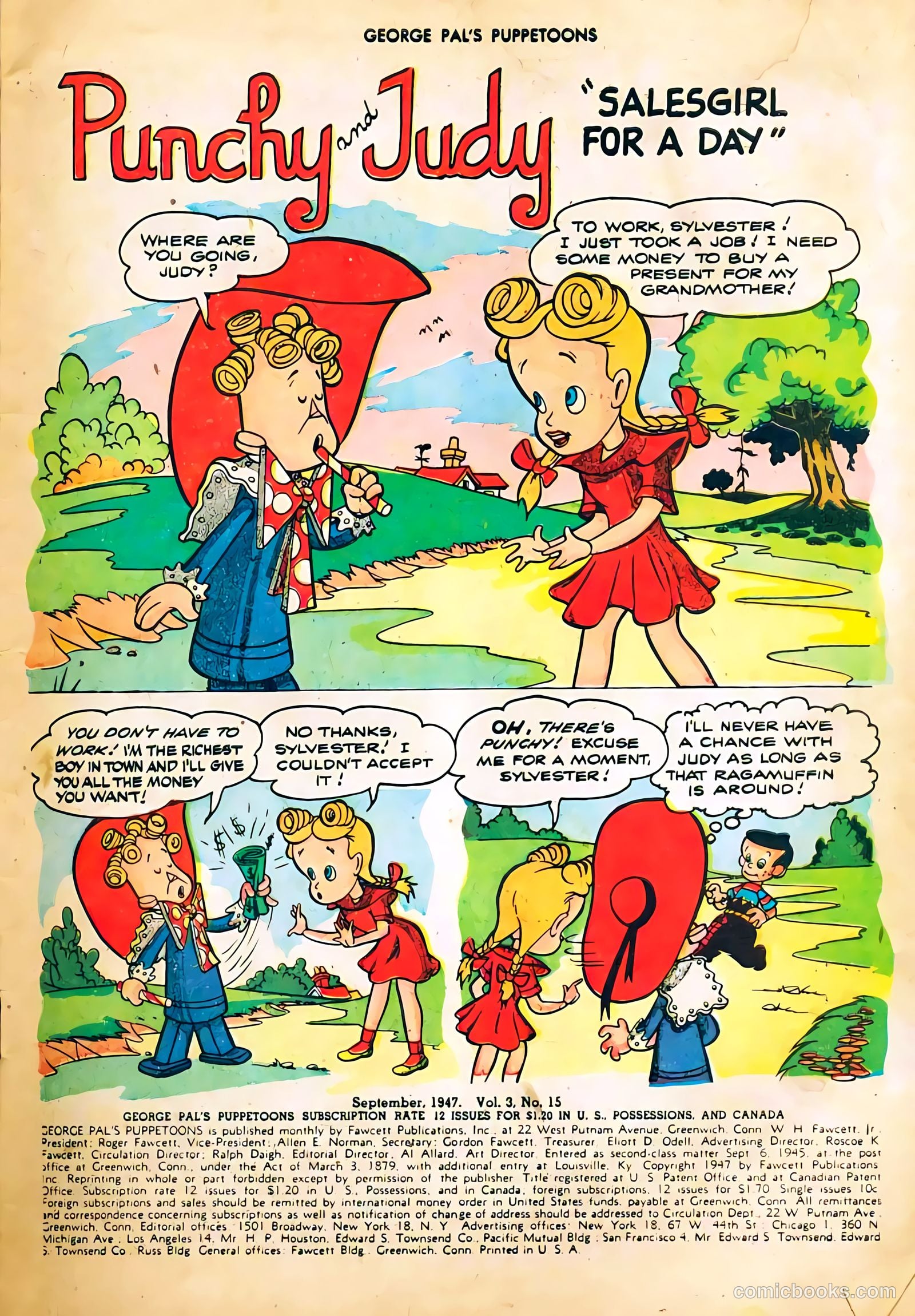 George Pal's Puppetoons #15 (1947) — page 3 of 36