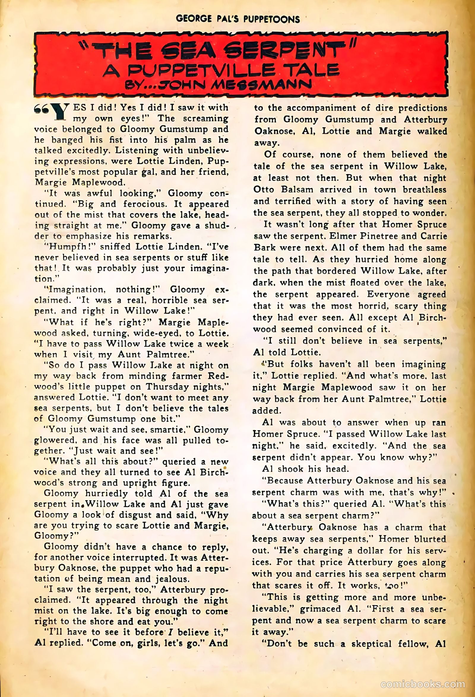 George Pal's Puppetoons #15 (1947) — page 18 of 36