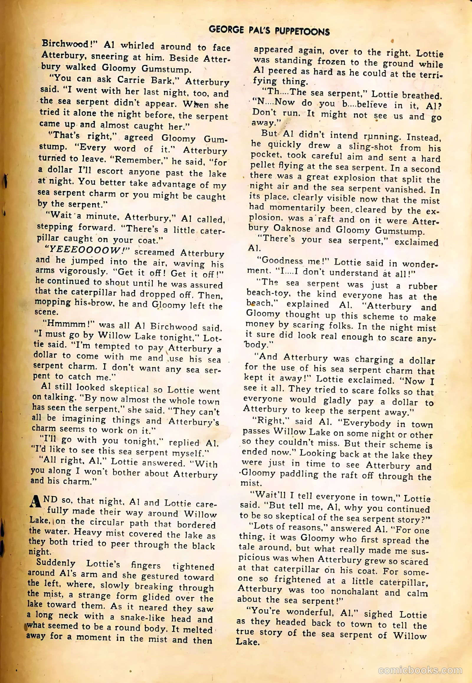 George Pal's Puppetoons #15 (1947) — page 19 of 36