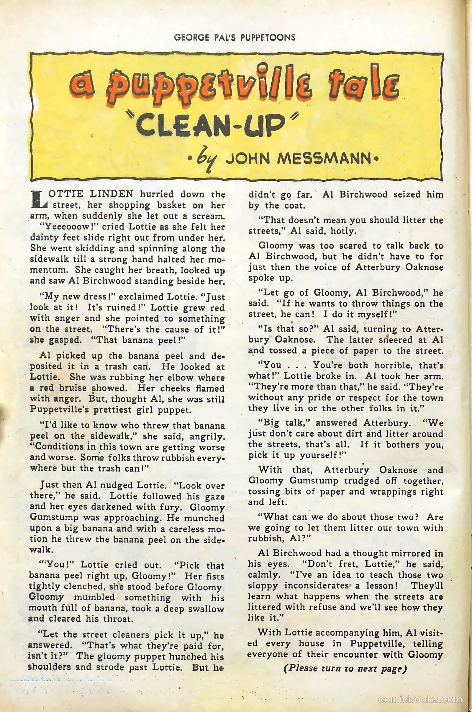 George Pal's Puppetoons #16 (1947) — page 8 of 36