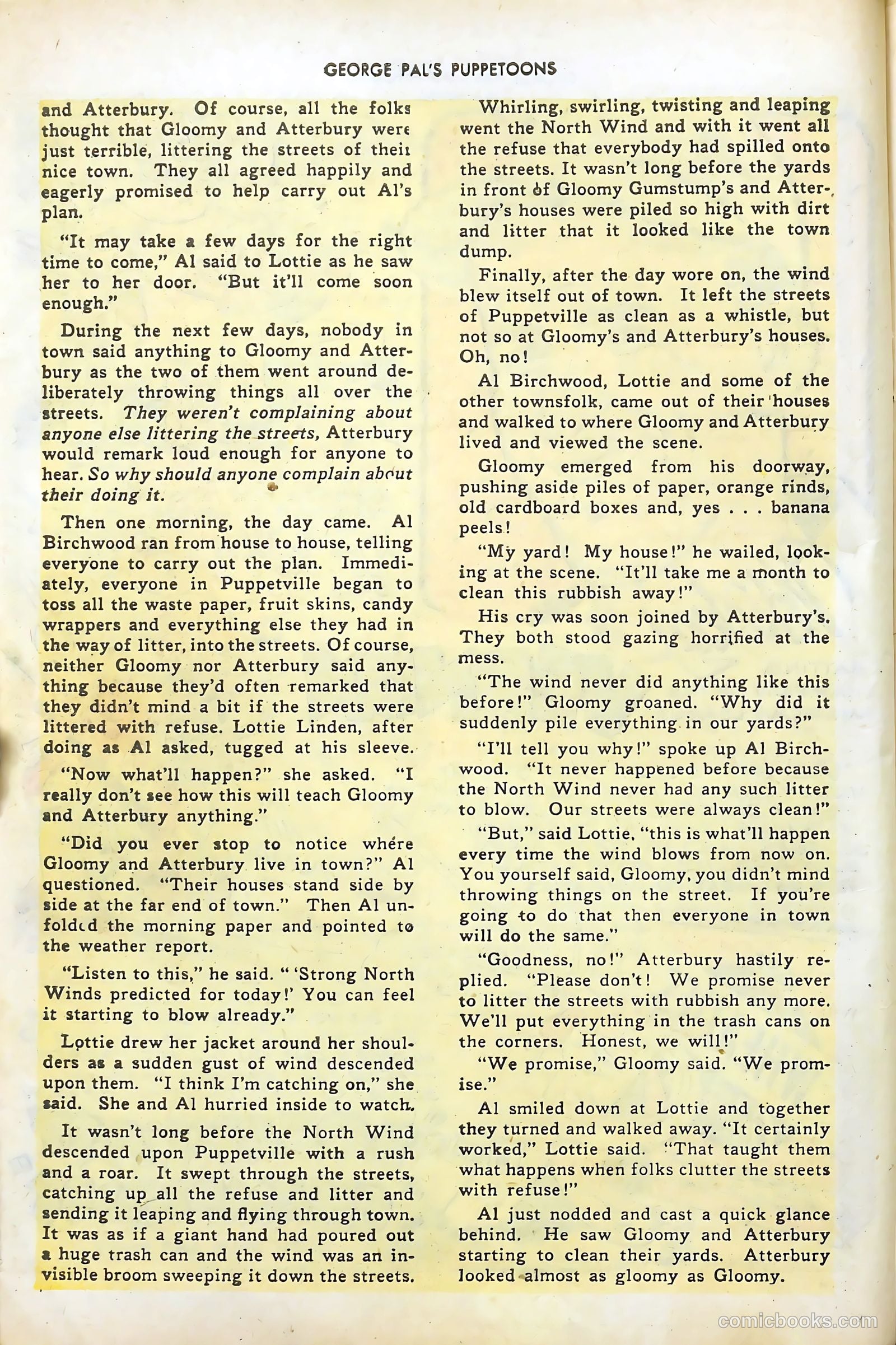 George Pal's Puppetoons #16 (1947) — page 10 of 36