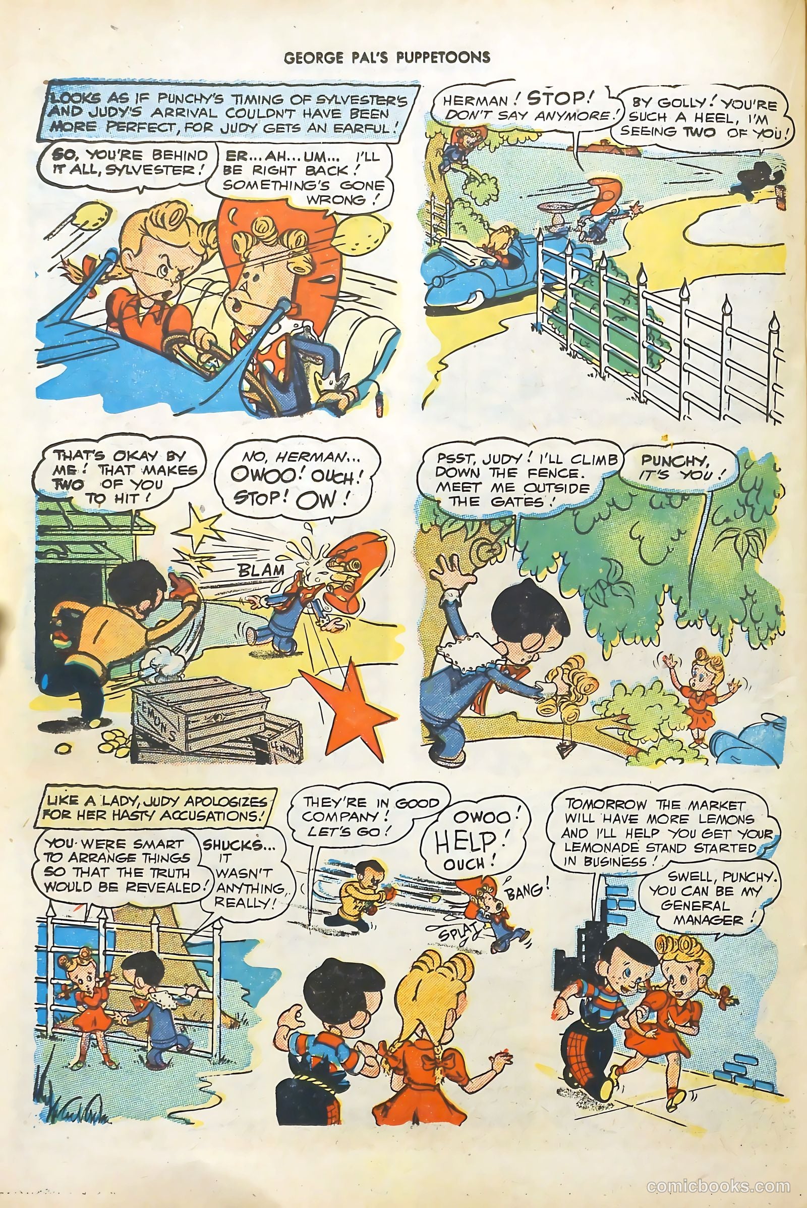 George Pal's Puppetoons #16 (1947) — page 22 of 36
