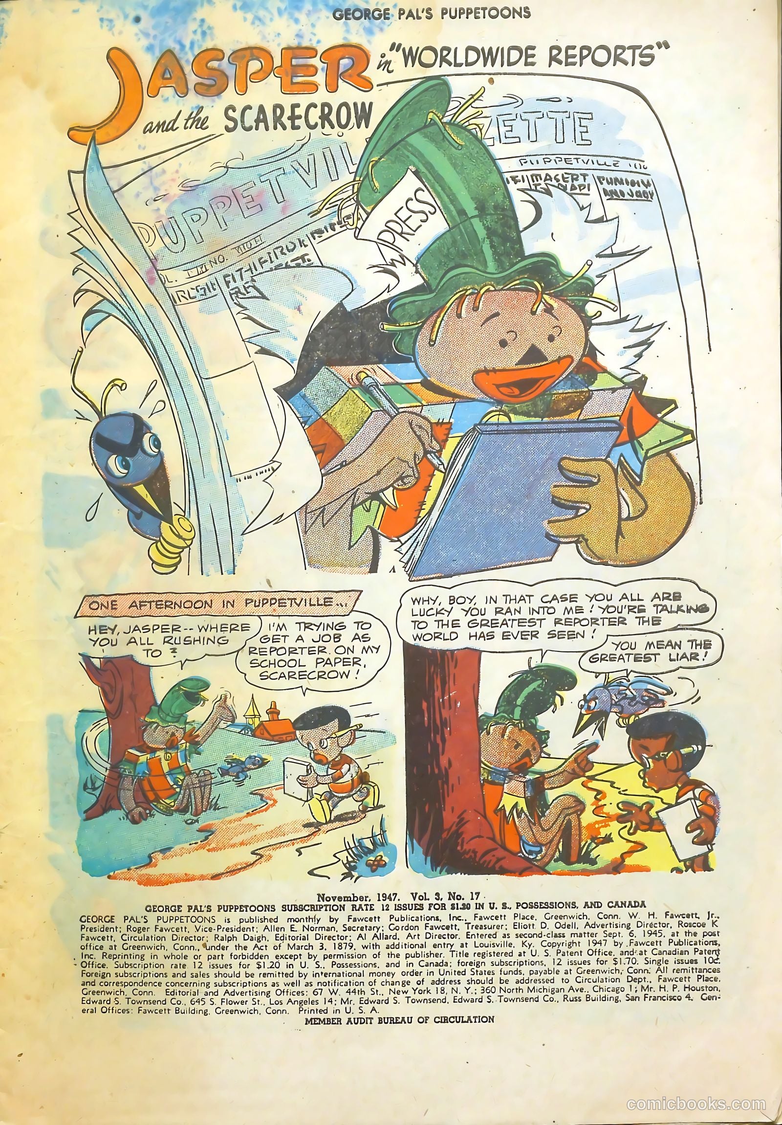 George Pal's Puppetoons #17 (1947) — page 3 of 36