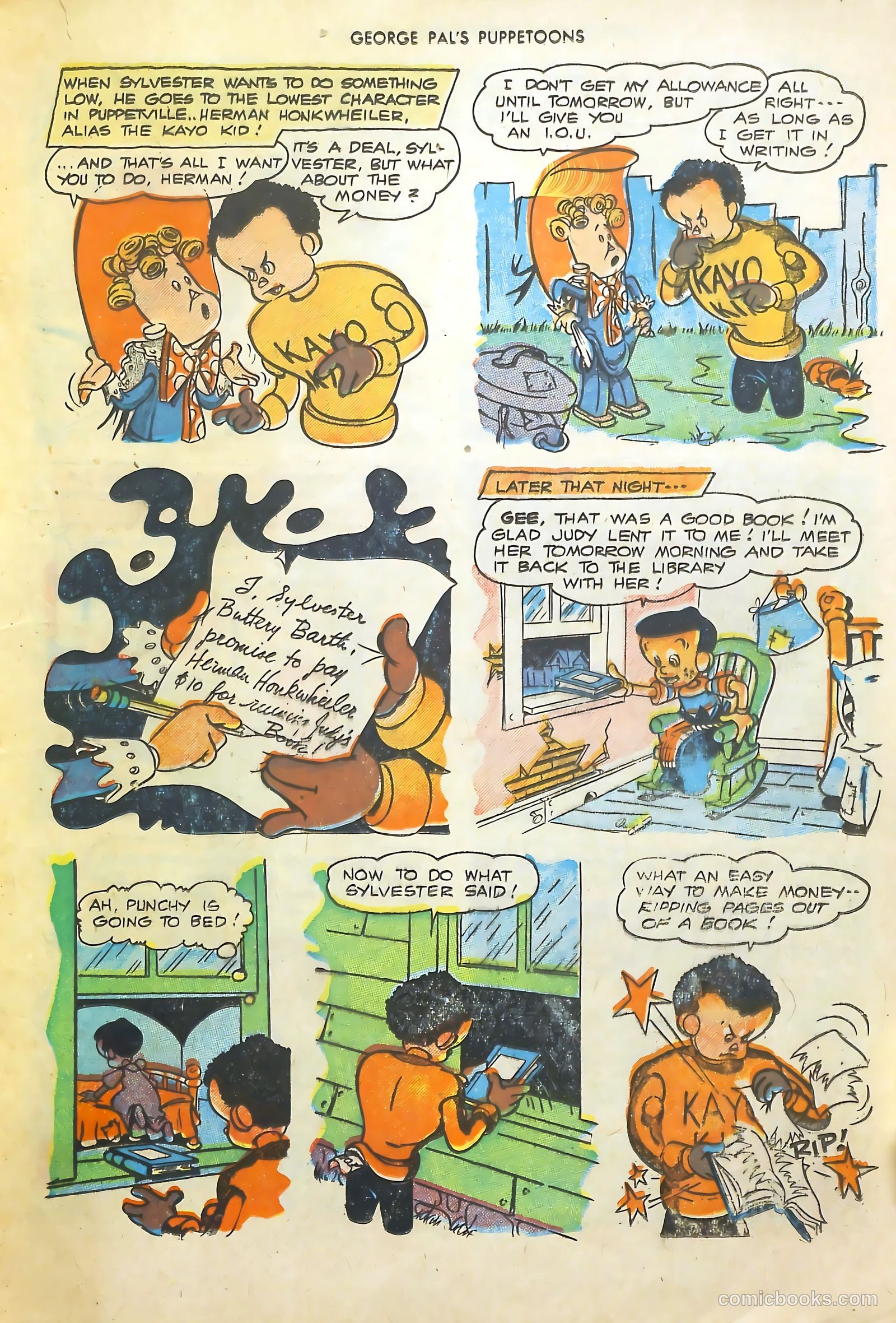 George Pal's Puppetoons #17 (1947) — page 17 of 36