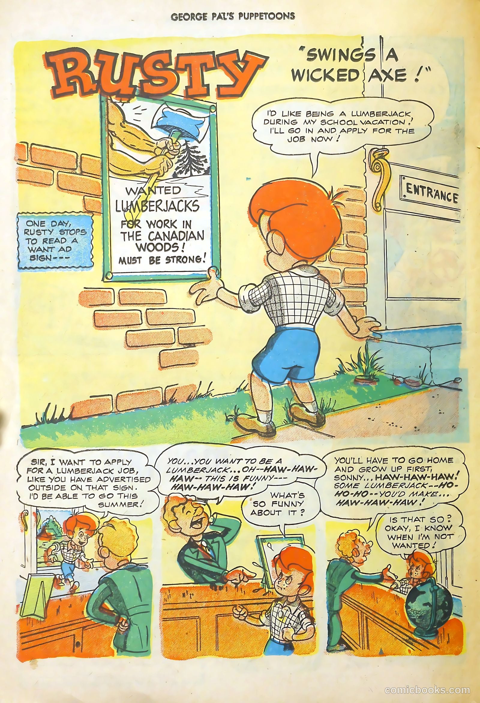 George Pal's Puppetoons #17 (1947) — page 22 of 36